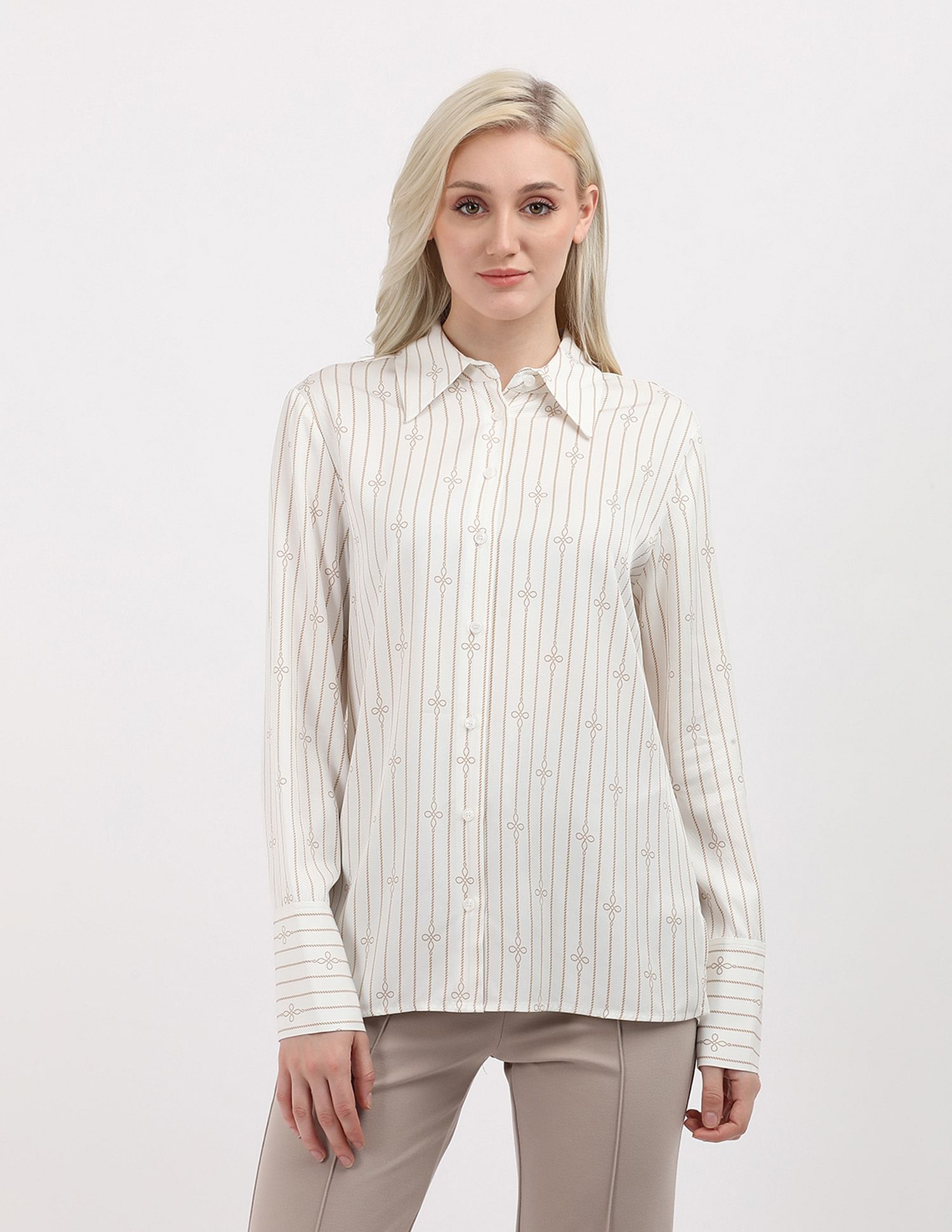 Tommy Hilfiger Regular Fit Vertical Striped Shirt