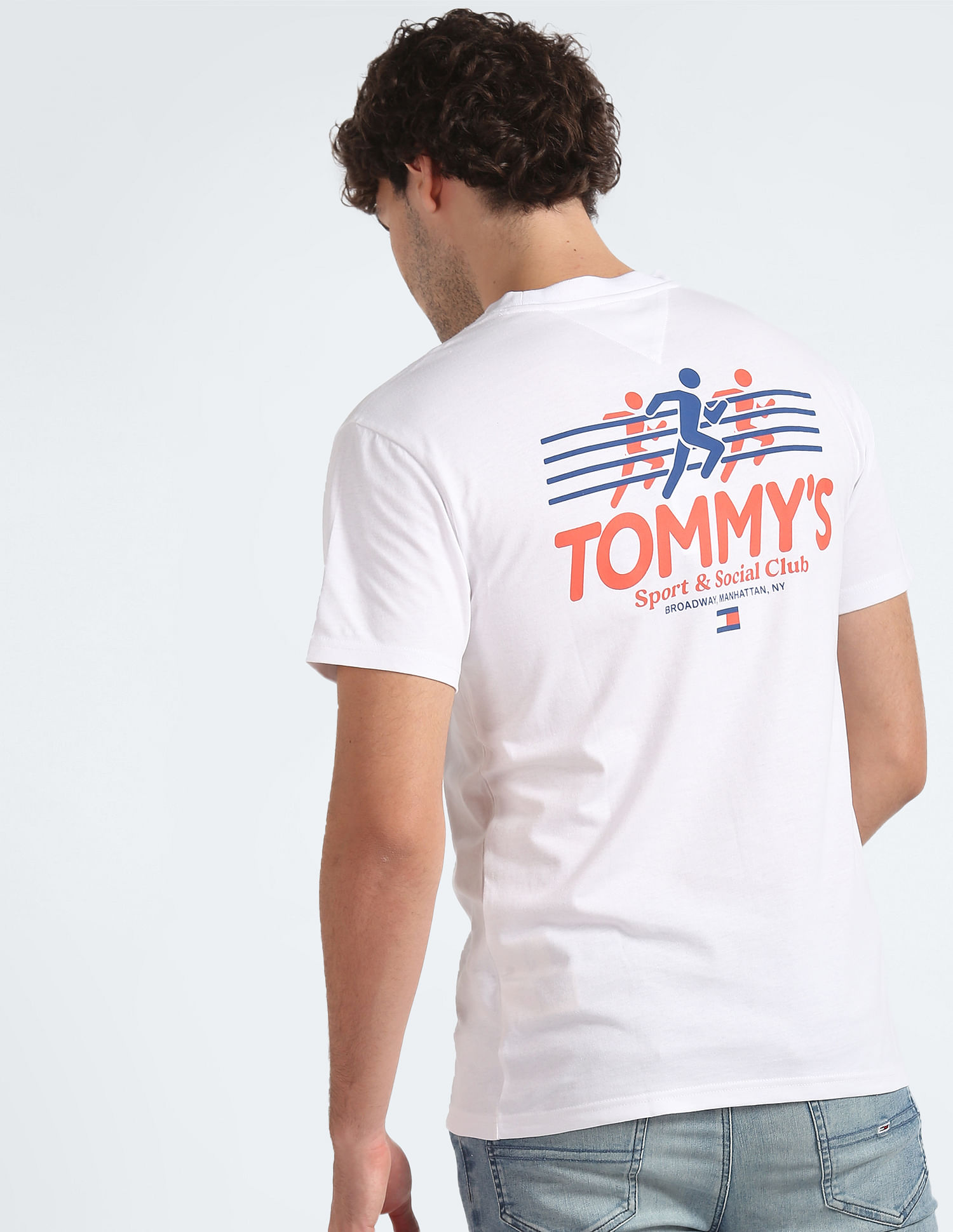 Buy Sports Tommy Club Crew Neck Hilfiger T-Shirt