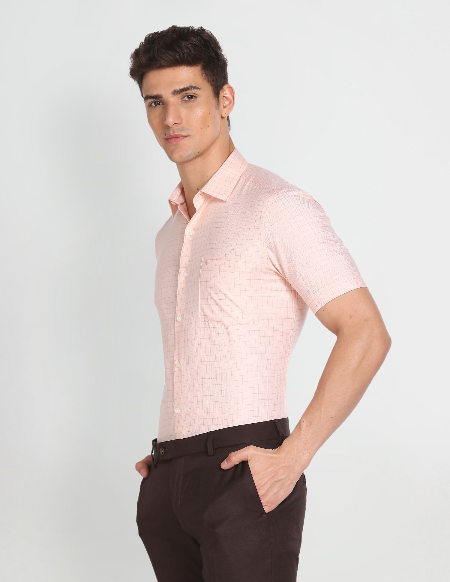 Arrow Dobby Short Sleeve Shirt