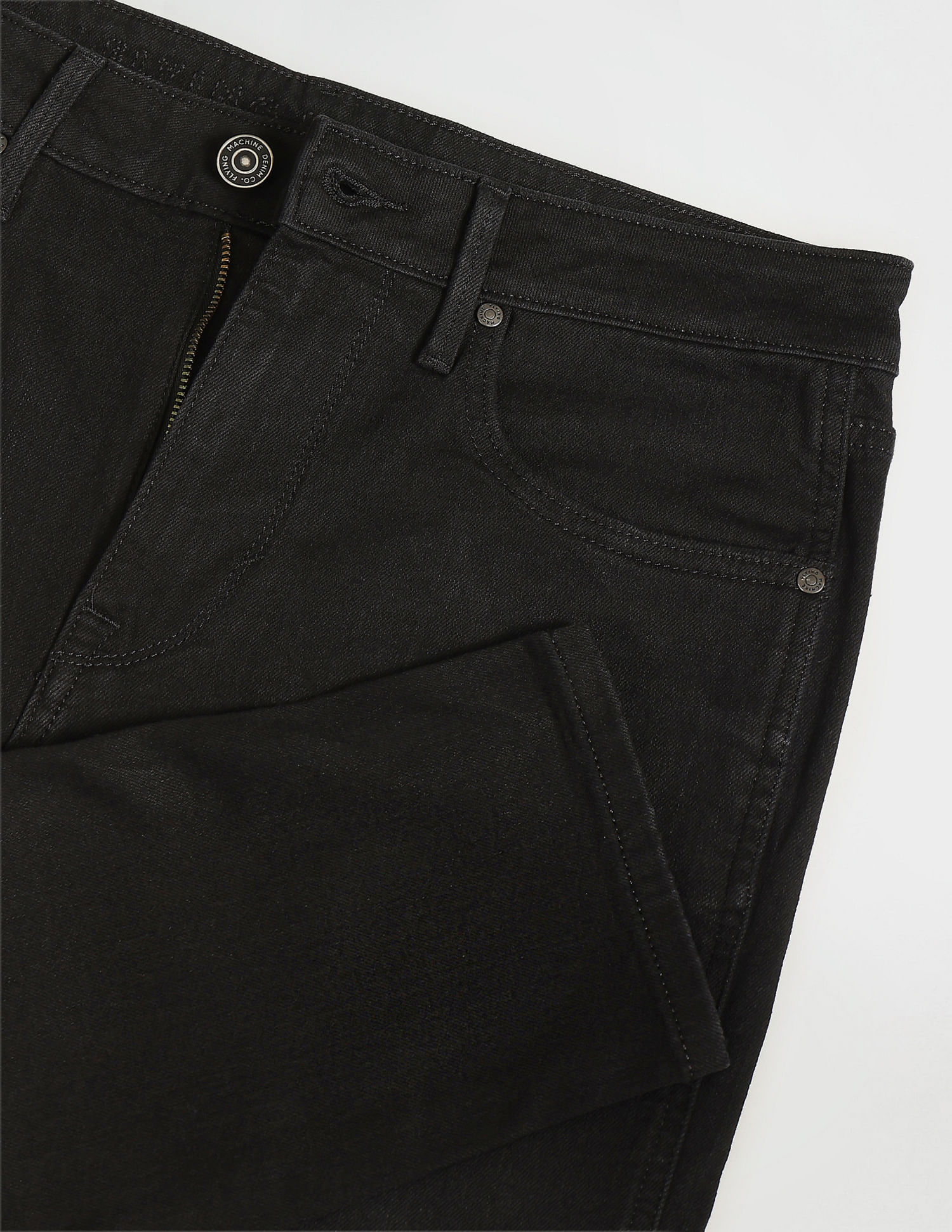 Flying Machine Mankle Relax Tapered Fit Twill Jeans