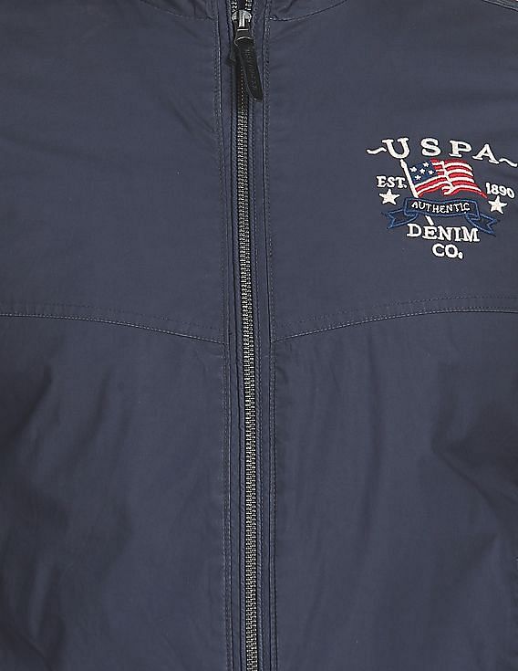U.S. Polo Assn. Denim Co. Long Sleeve High Neck Jacket