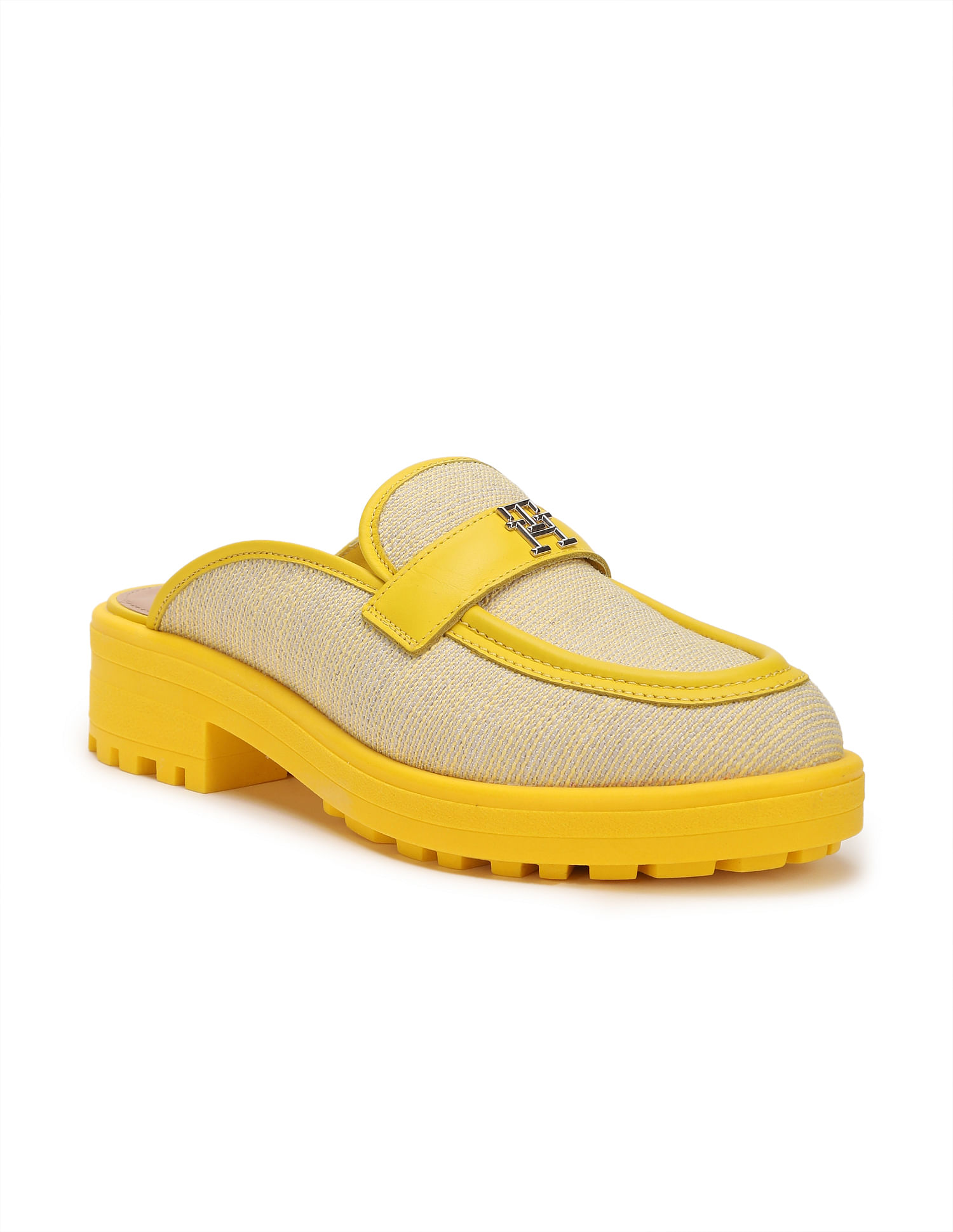 Tommy hilfiger yellow deals sandals