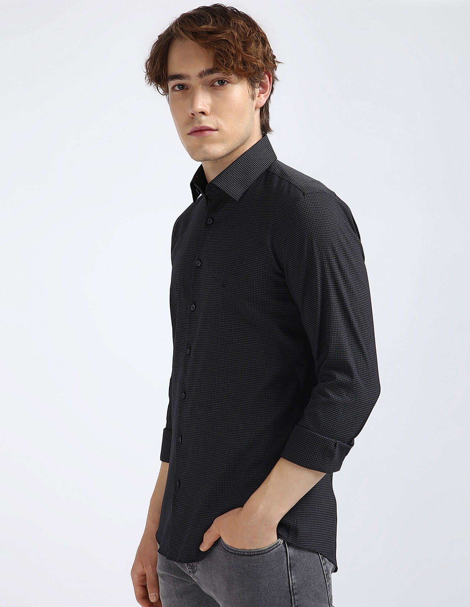 Calvin Klein Jeans Dobby Slim Shirt