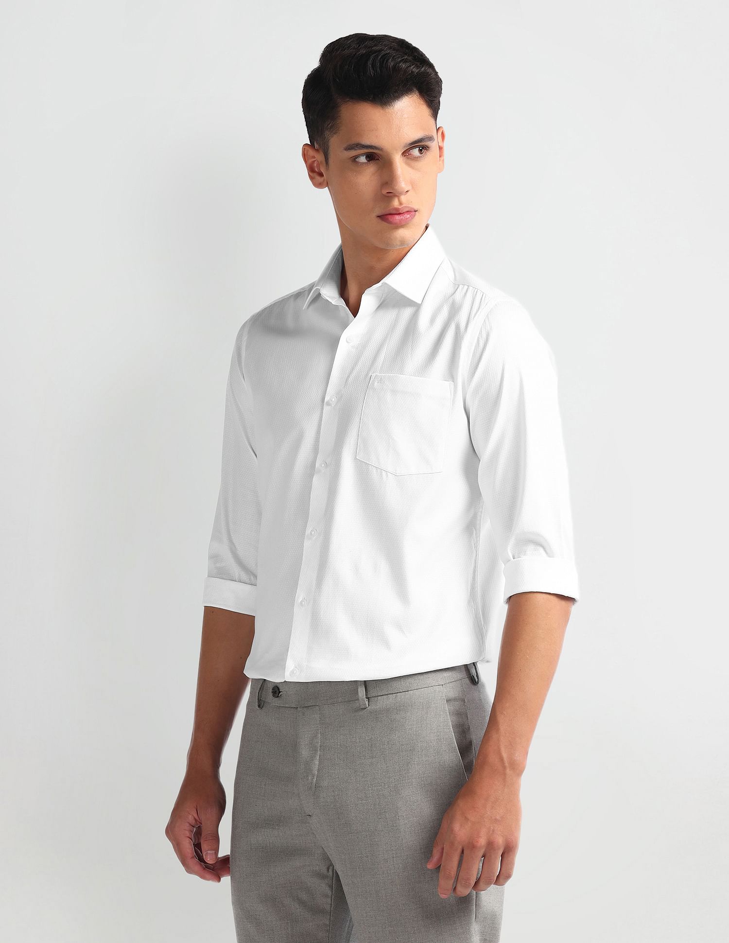 Arrow Manhattan Slim Cotton Shirt
