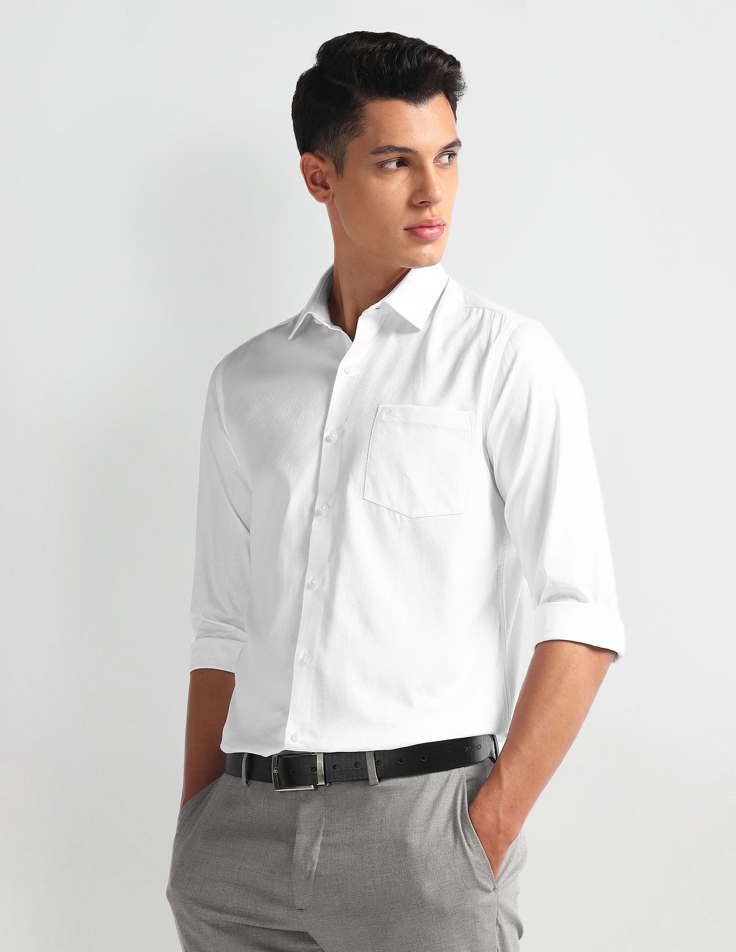 Arrow Manhattan Slim Cotton Shirt