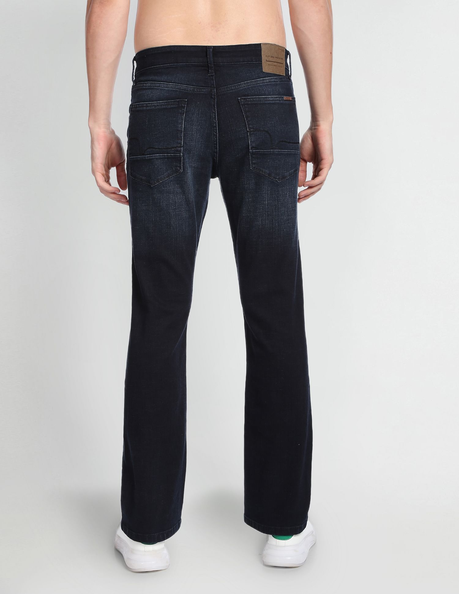 Flying Machine Mid Rise Bruce Bootcut Jeans