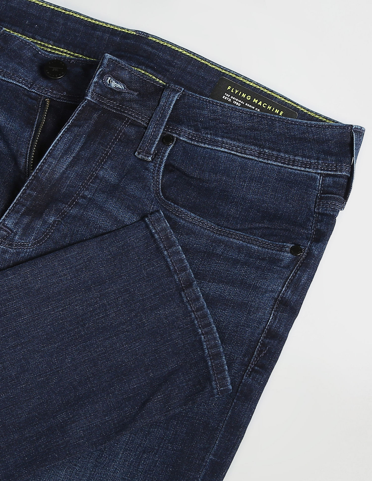 Flying Machine Super Skinny Fit Rinsed Luxe F-Lite Jeans