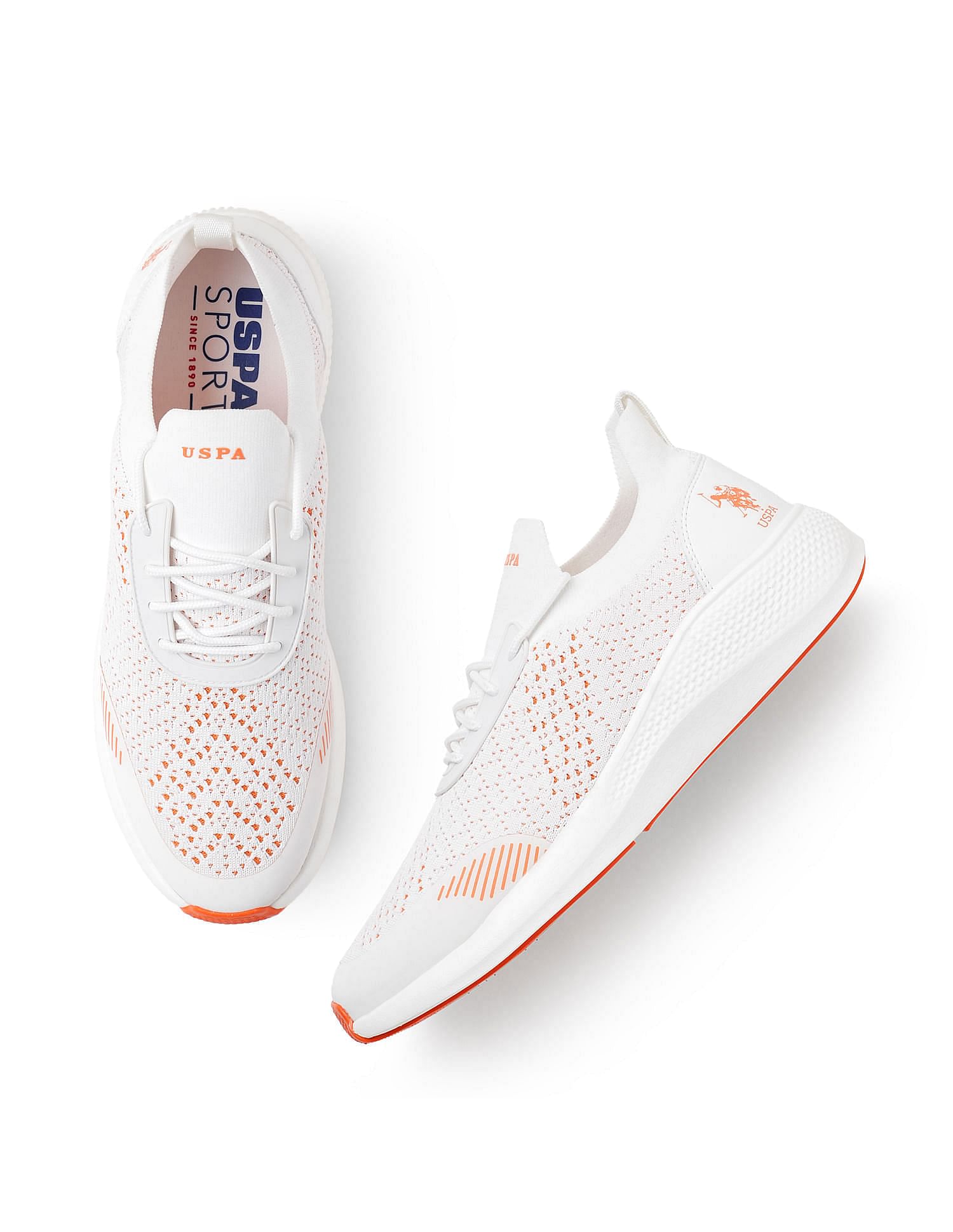 U.S. Polo Assn. Men Castro 3.0 White Uspa Sport Sneakers