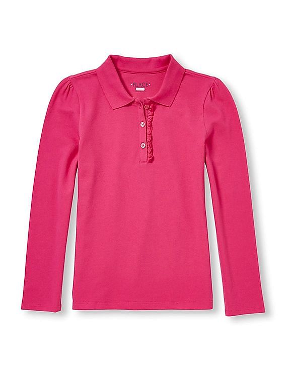 Children's place hotsell long sleeve polo