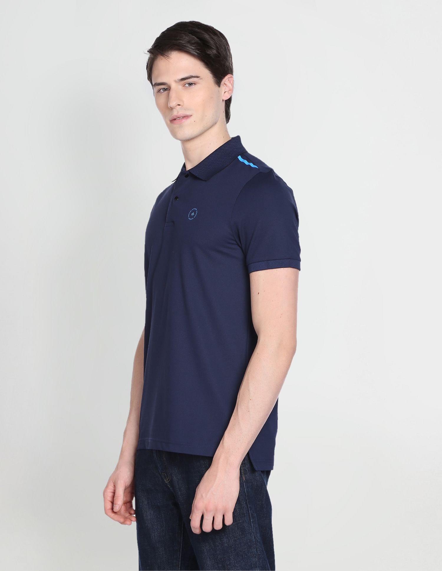 Arrow Newyork Solid Regular Fit Polo Shirt