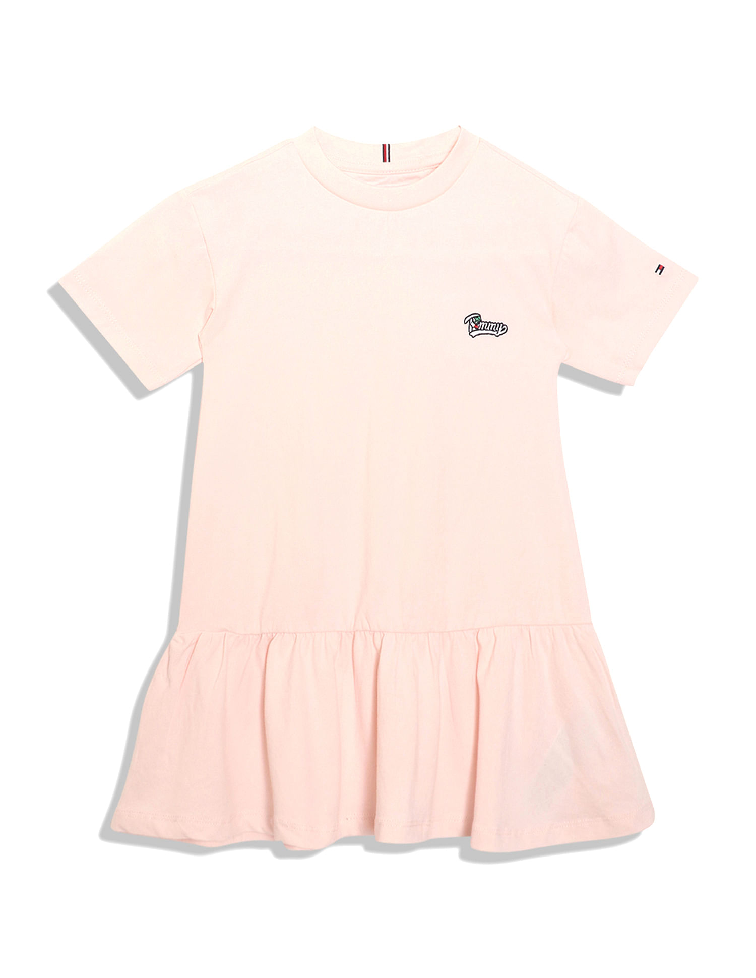 Buy U.S. Polo Assn. Kids Girls Red And Navy Colour Block T-Shirt Dress -  NNNOW.com