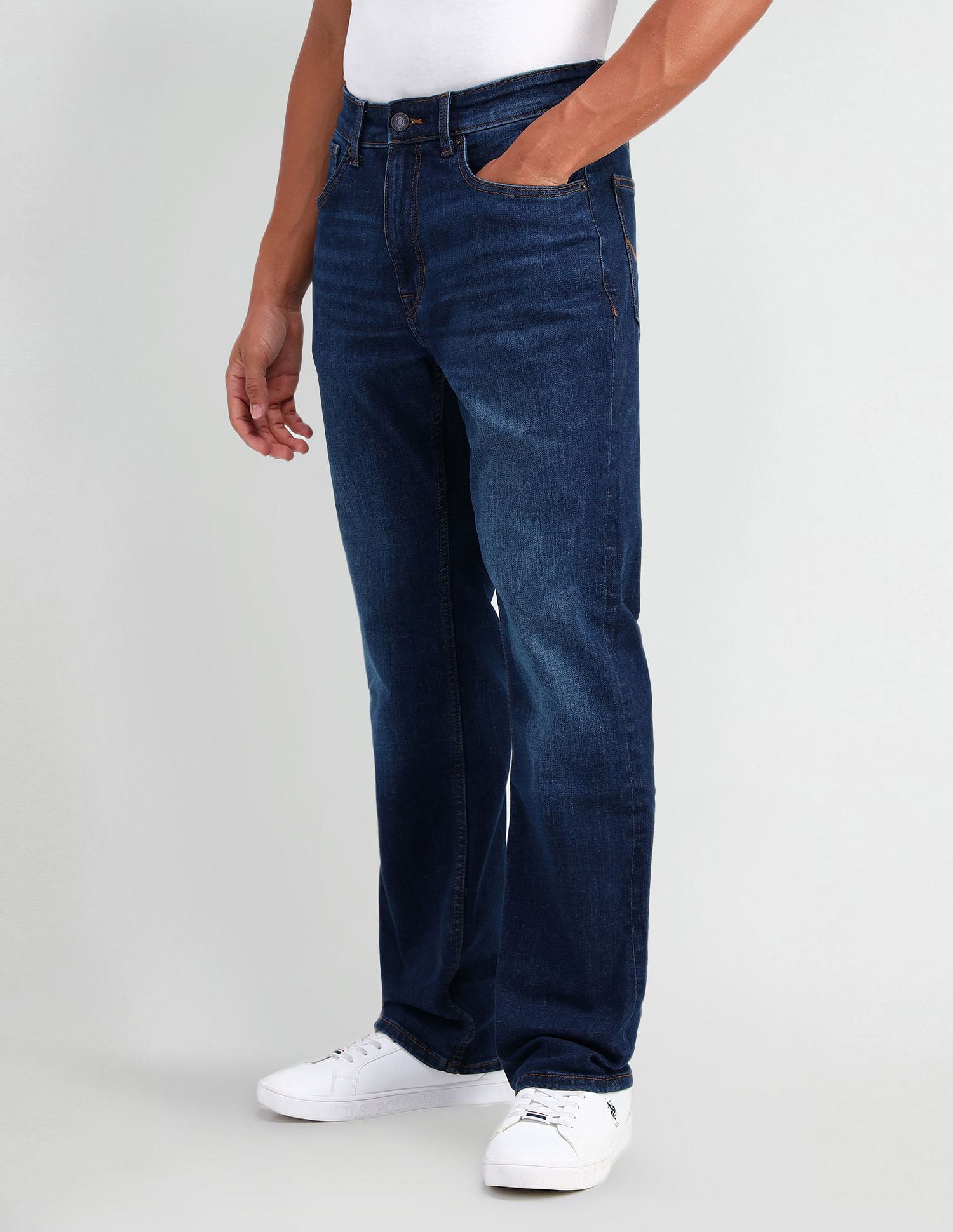 U.S. Polo Assn. Denim Co. Connor Bootcut Blue Jeans