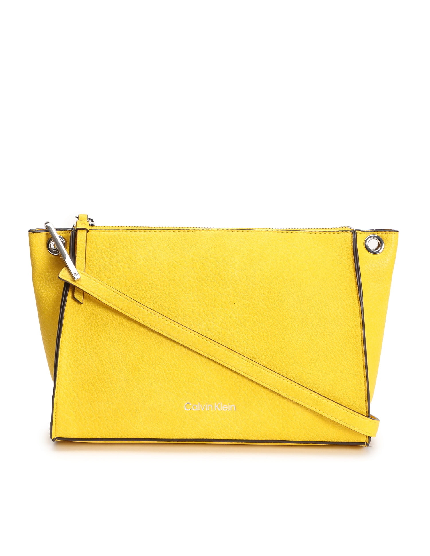 Calvin klein discount yellow crossbody bag