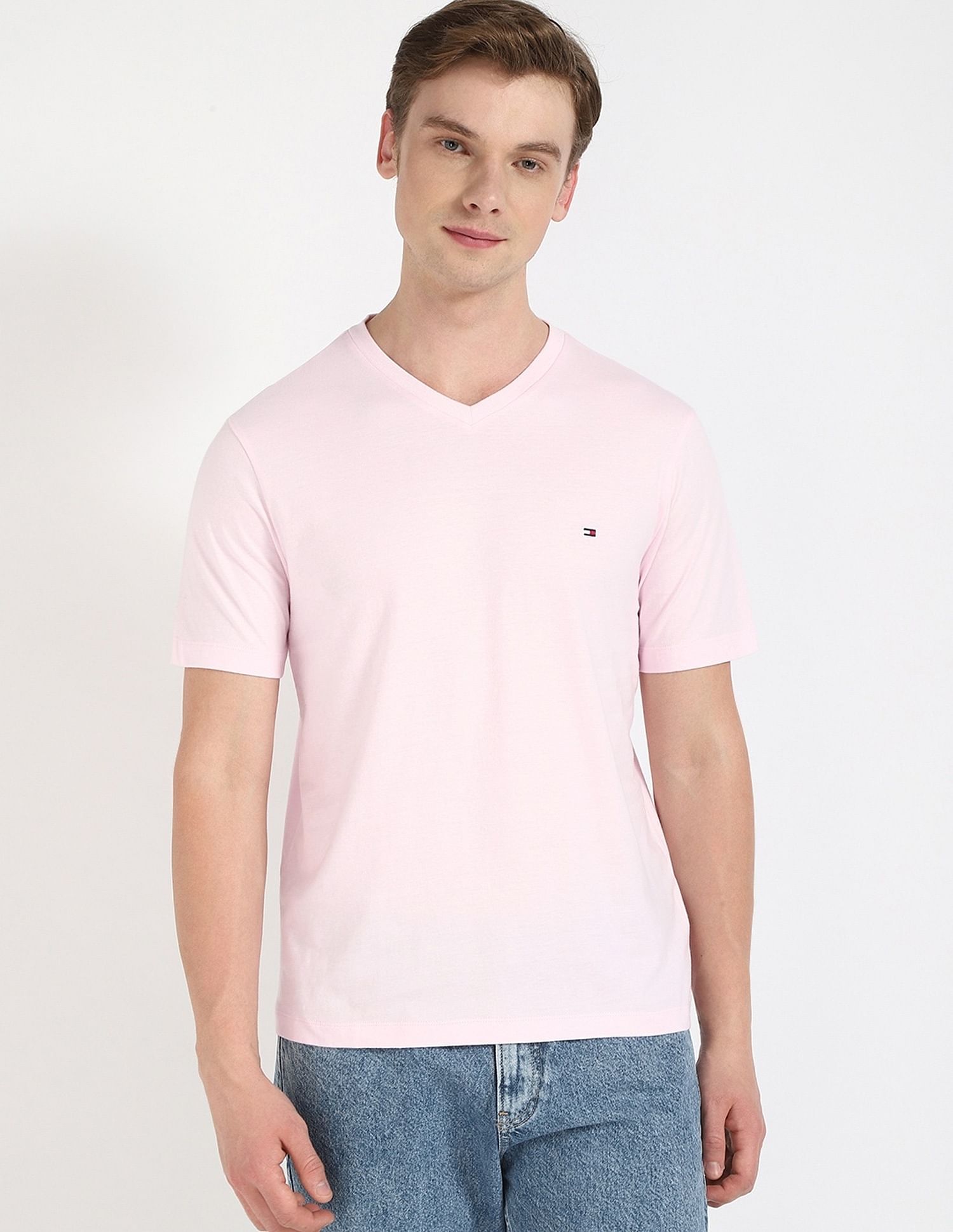 Tommy Hilfiger Solid Regular Fit T-shirt