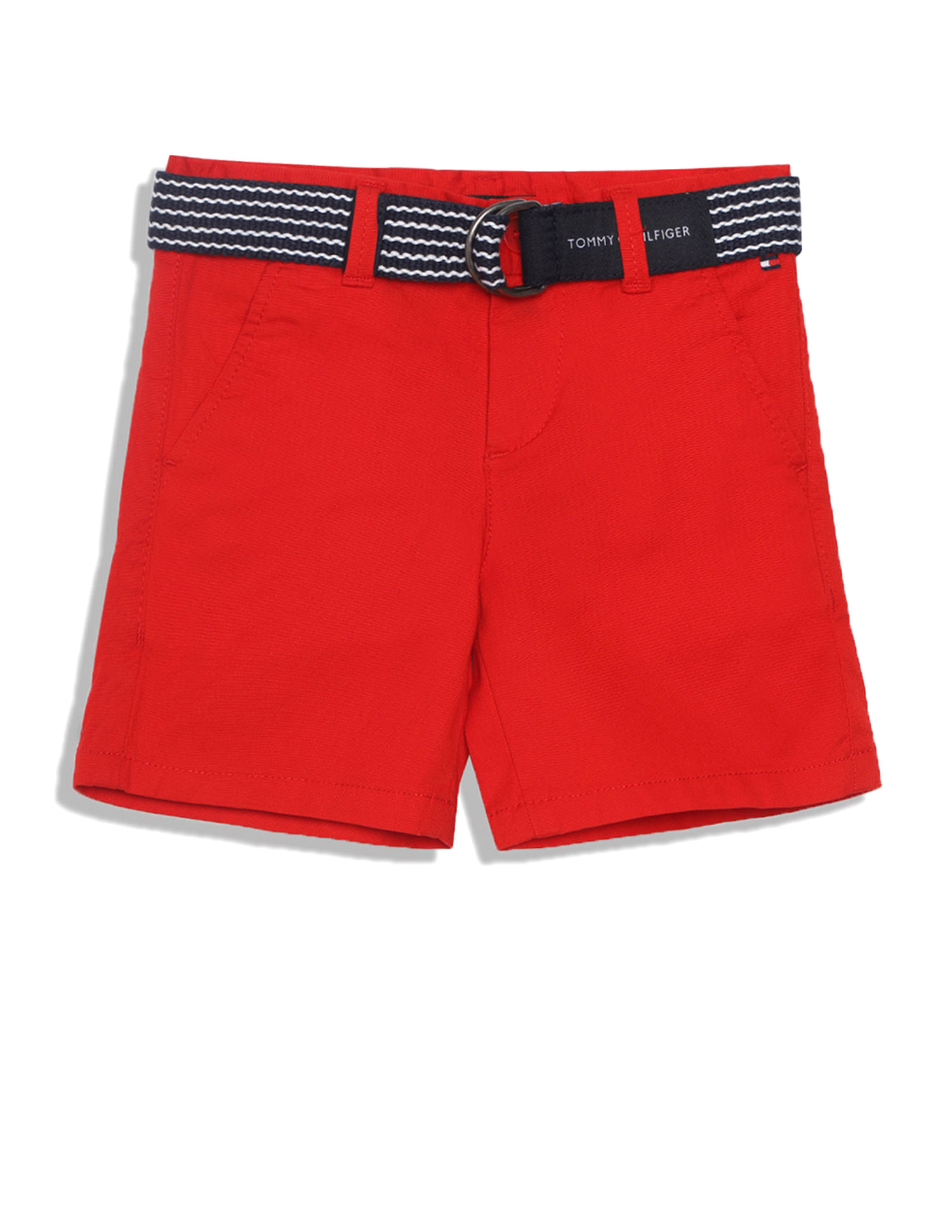 Buy Tommy Hilfiger Kids Boys Solid Dobby Chino Shorts 