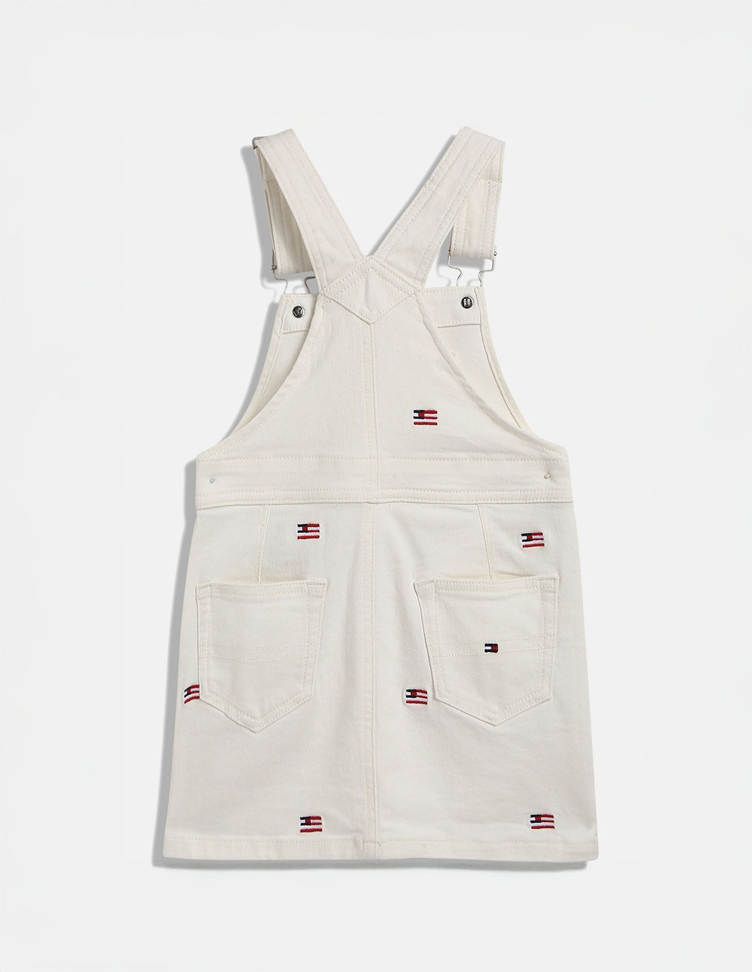 Tommy Hilfiger Kids Girls Printed Regular-Fit Cotton Dresses