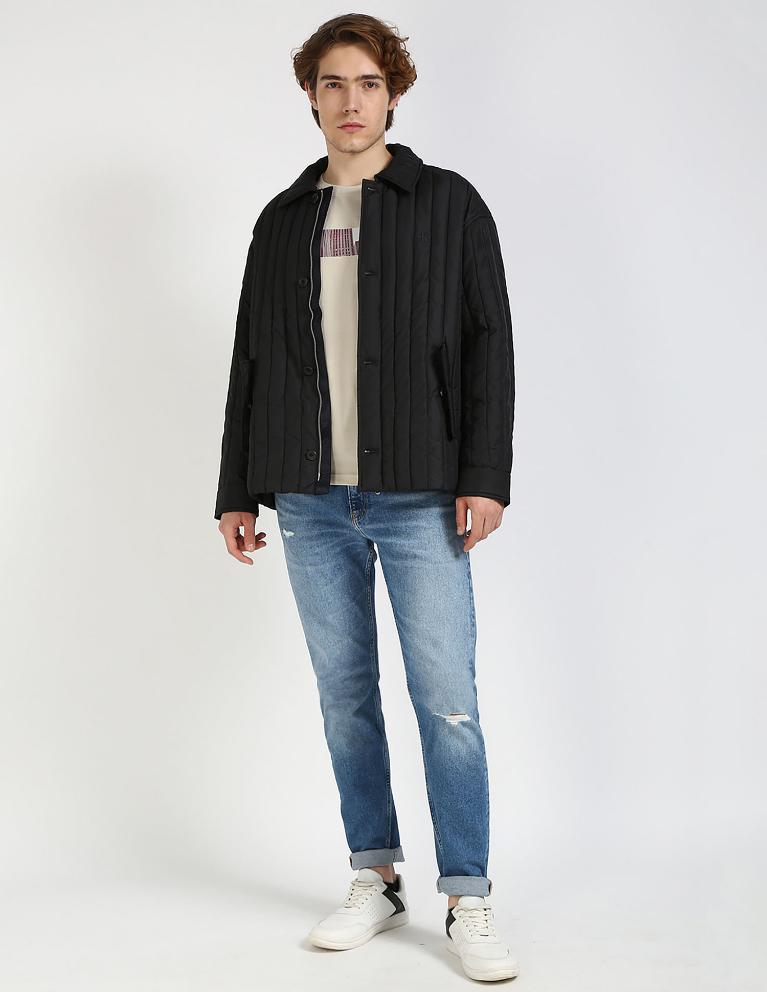 Calvin Klein Jeans Solid Ultra Down Jacket