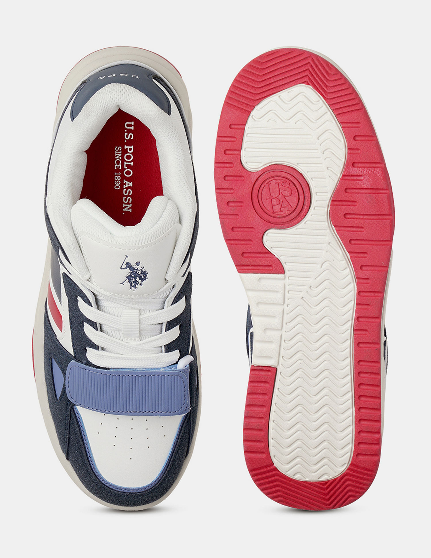 U.S. Polo Assn. Men Steven Colour Blocked Sneakers
