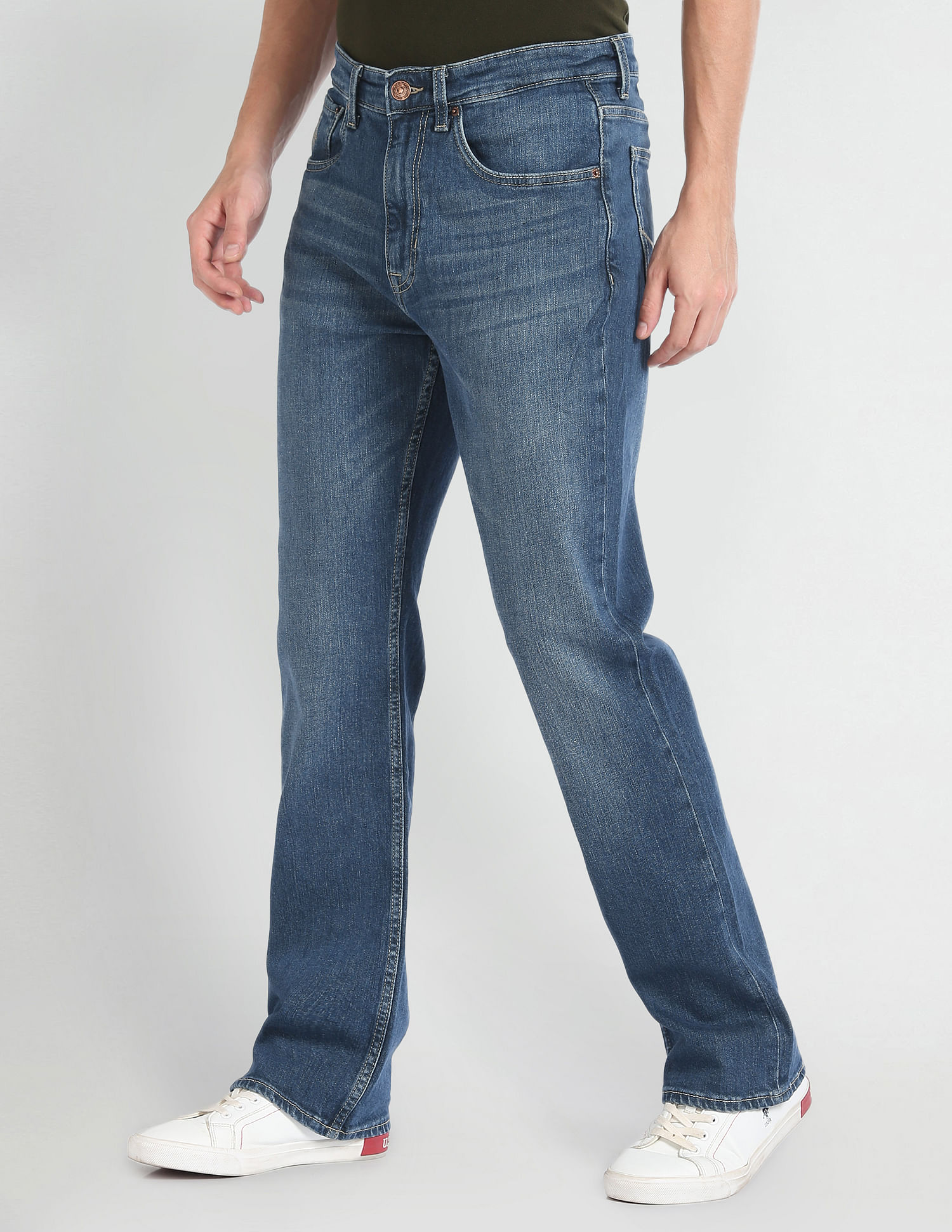 U.S. Polo Assn. Denim Co. Connor Bootcut Fit Blue Jeans