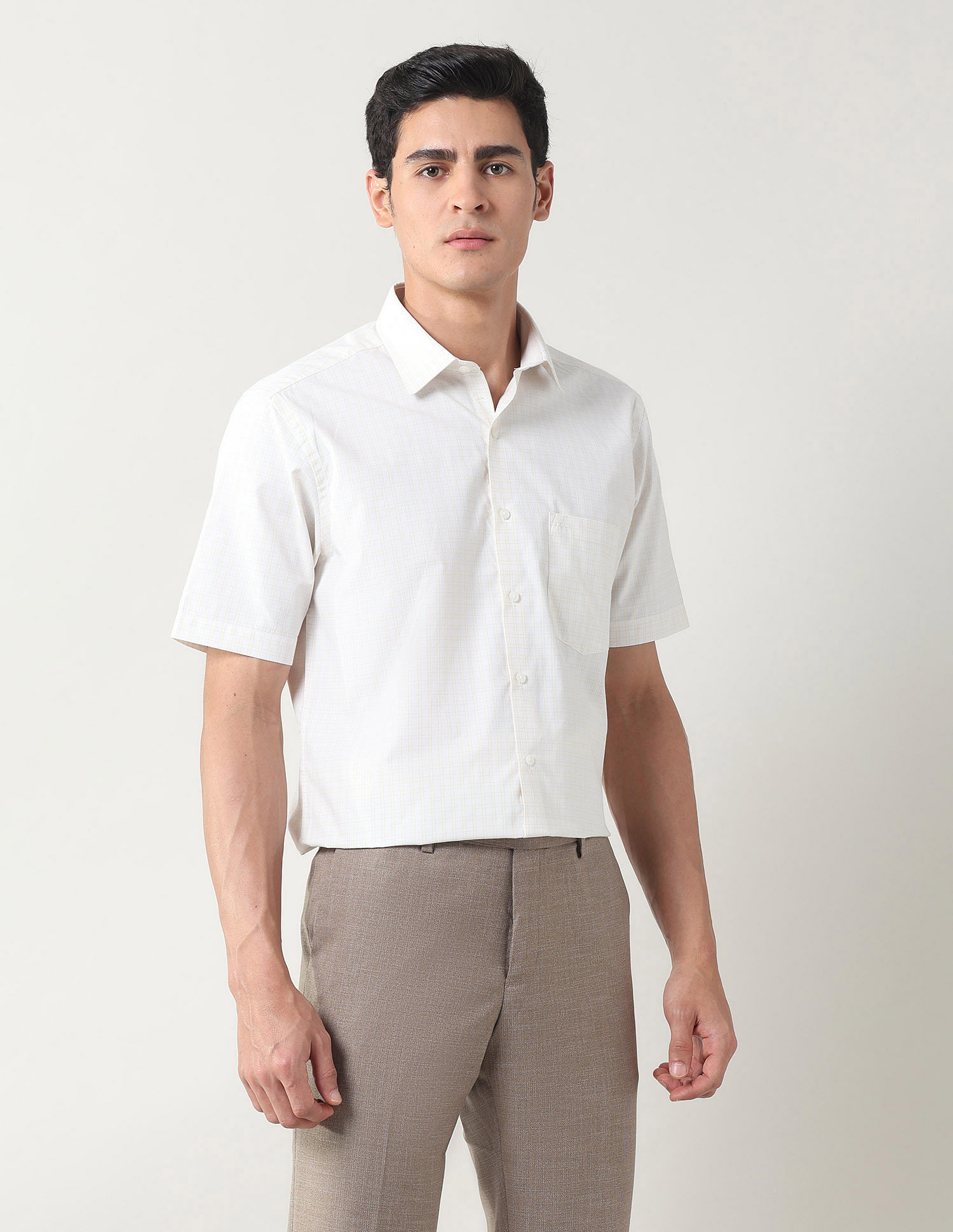 Arrow Graph Checked Liberty Classic Fit Shirt