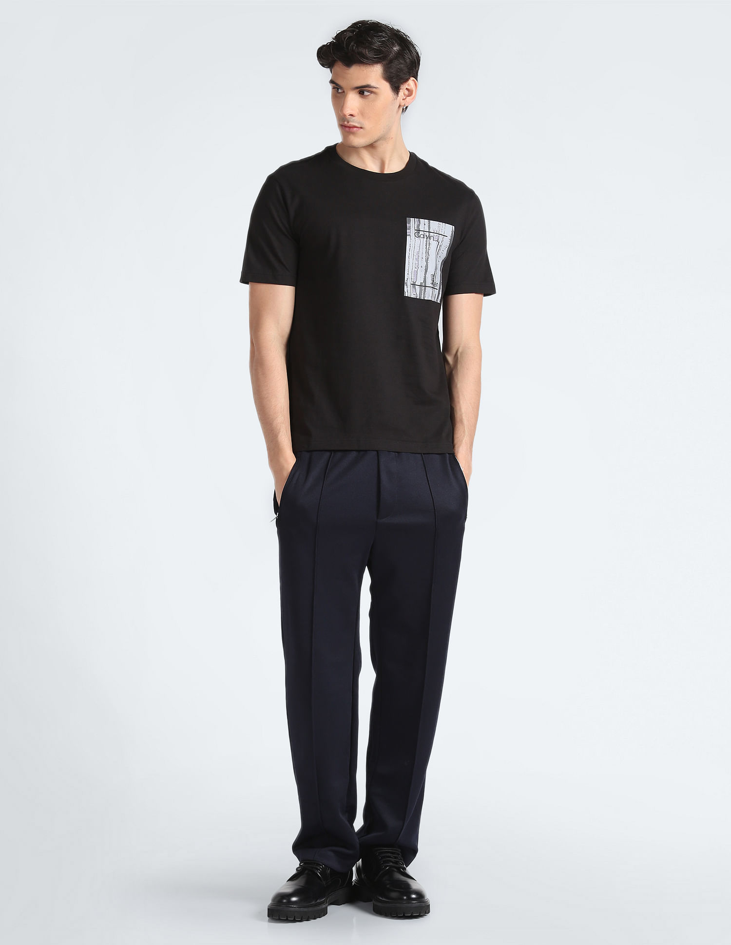 Calvin Klein Recycled Cotton Concrete T-Shirt