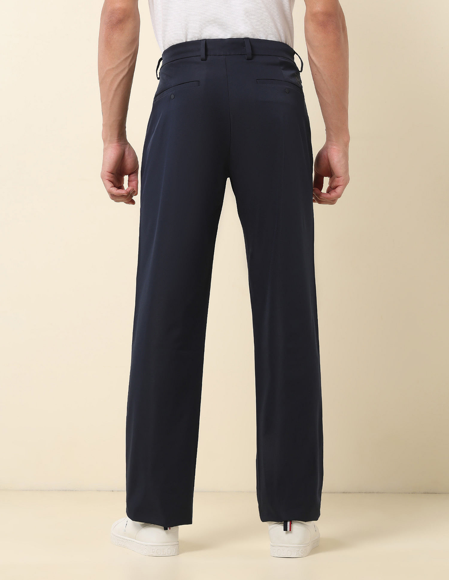 U.S. Polo Assn. Riley Straight Fit Twill Trousers