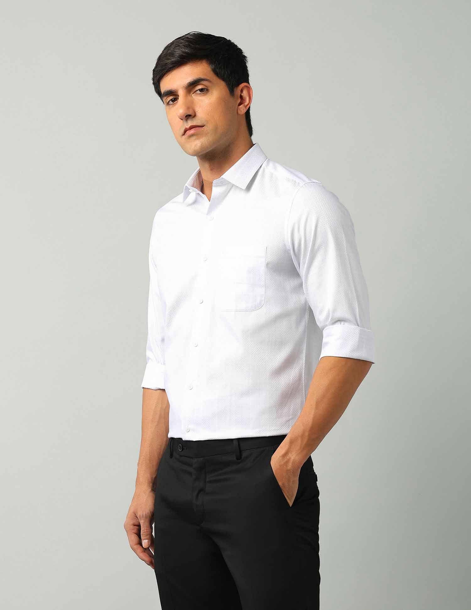 Arrow Liberty Classic Fit Textured Shirt