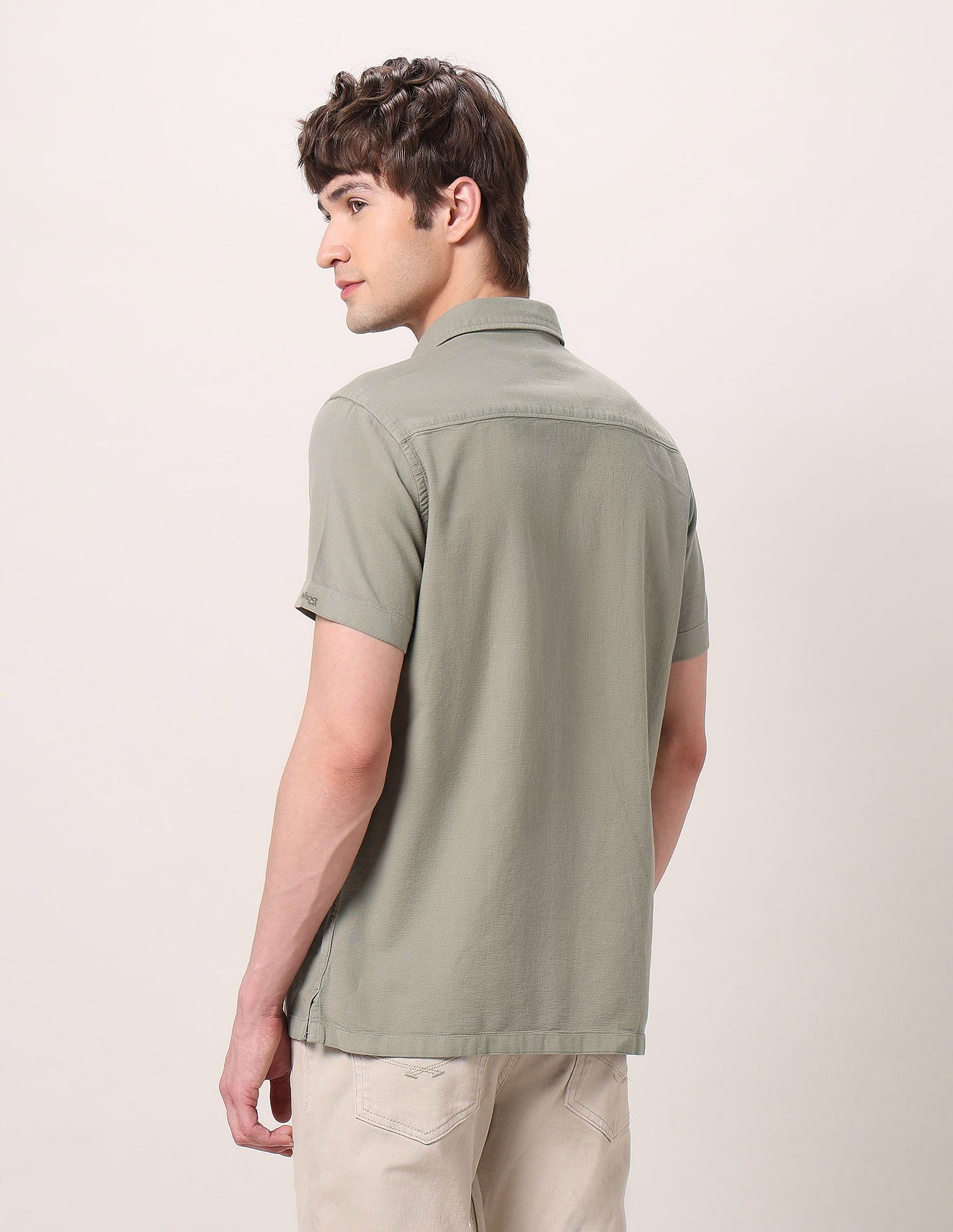 U.S. Polo Assn. Denim Co. Pure Cotton Dobby Shirt