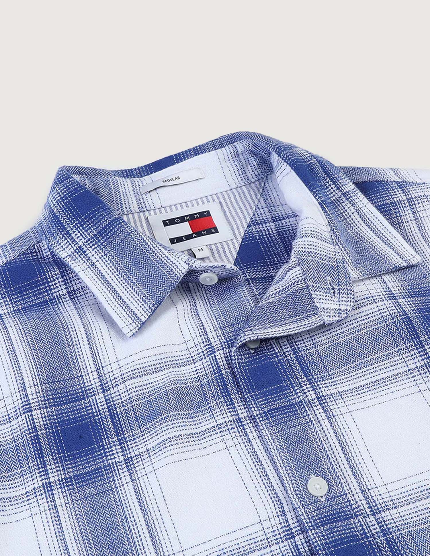 Tommy Hilfiger Tartan Check Flannel Cotton Shirt