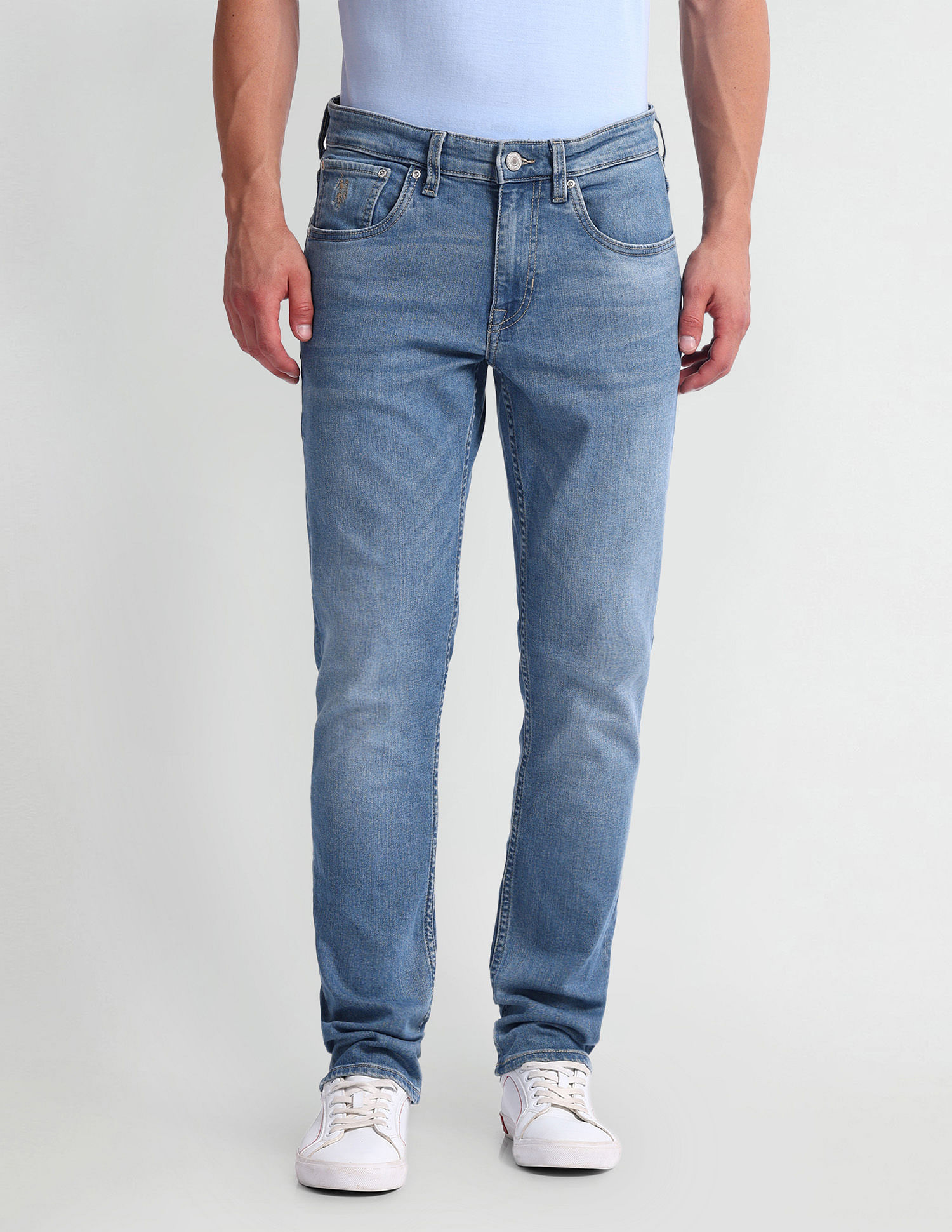 U.S. Polo Assn. Denim Co. Brandon Slim Tapered Fit Blue Jeans