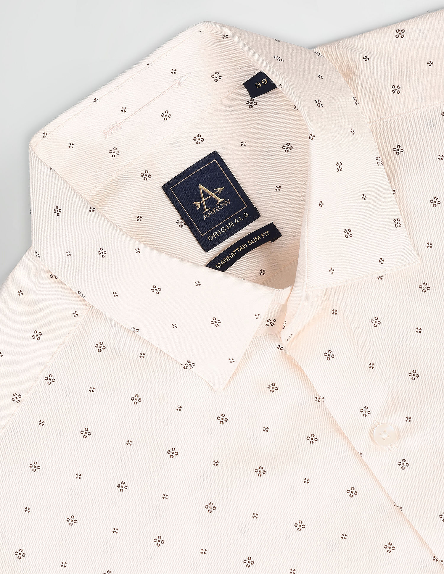 Arrow Manhattan Slim Fit Twill Shirt