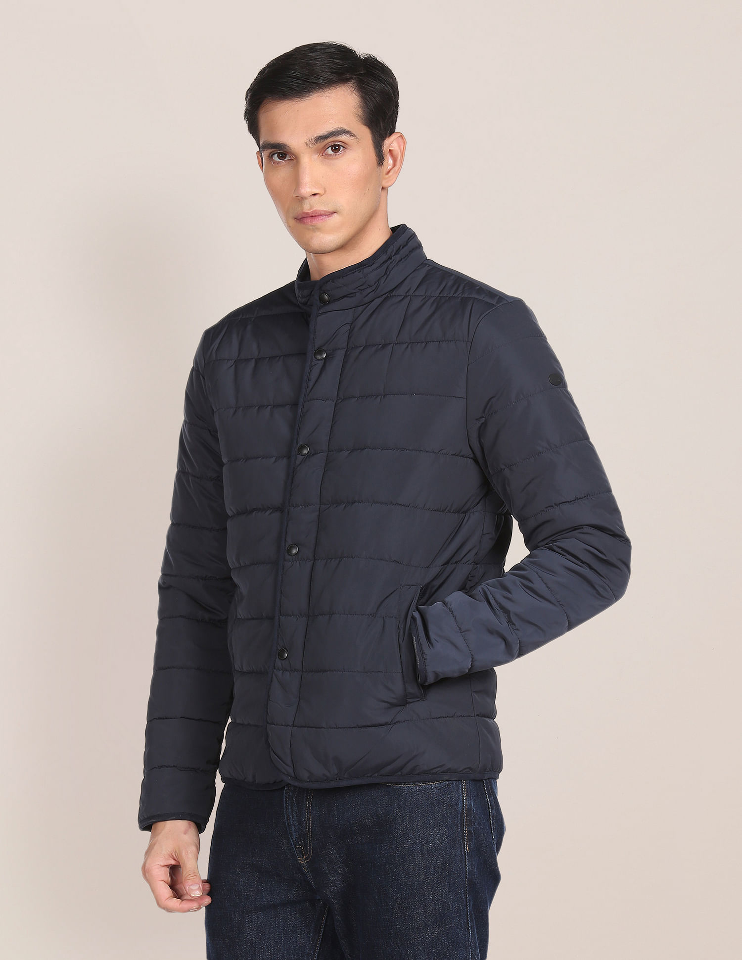U.S. Polo Assn. High Neck Puffer Jacket