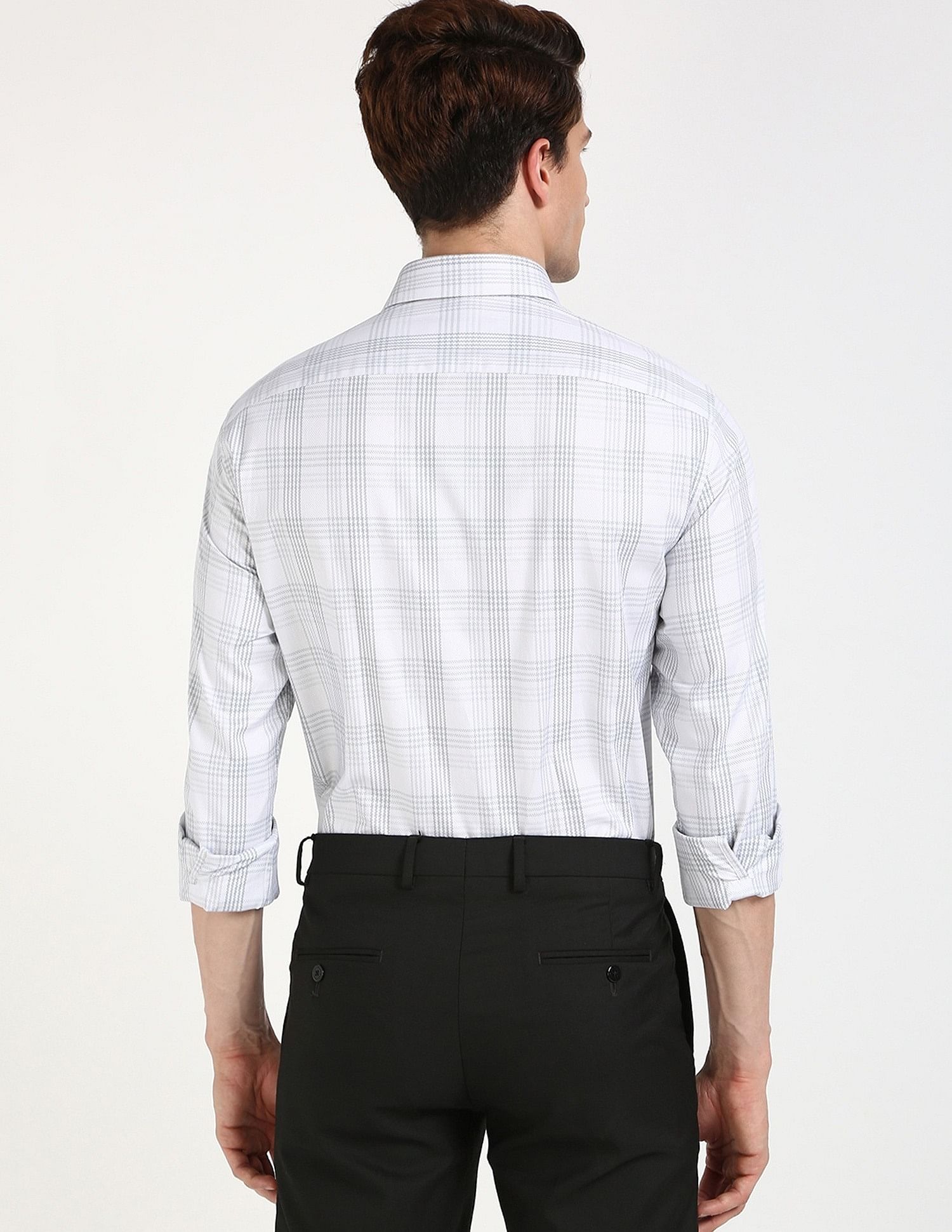 Tommy Hilfiger Checks Regular-Fit Cotton Shirt