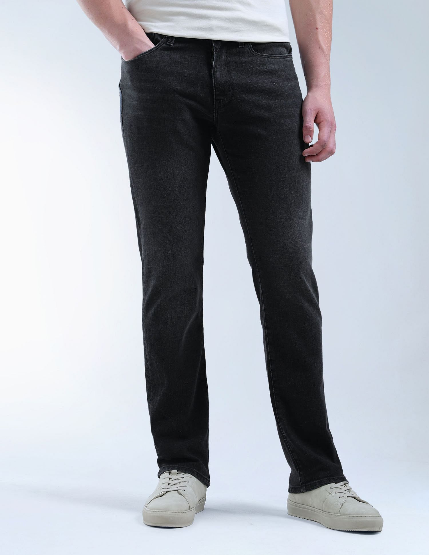 Flying Machine Freddie Slim Straight Fit Authentic Signature Jeans