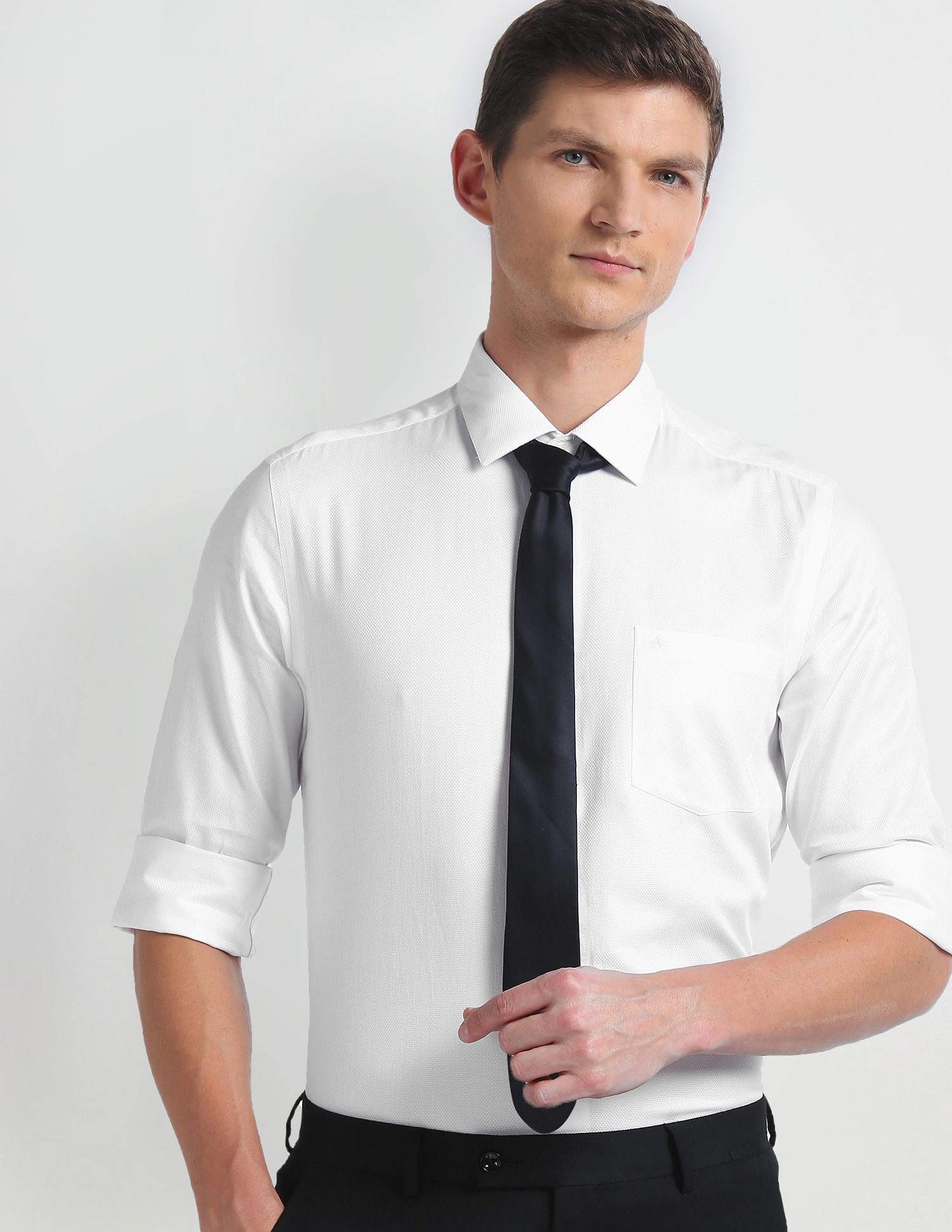 Arrow Iconic Slim Fit Cotton Shirt