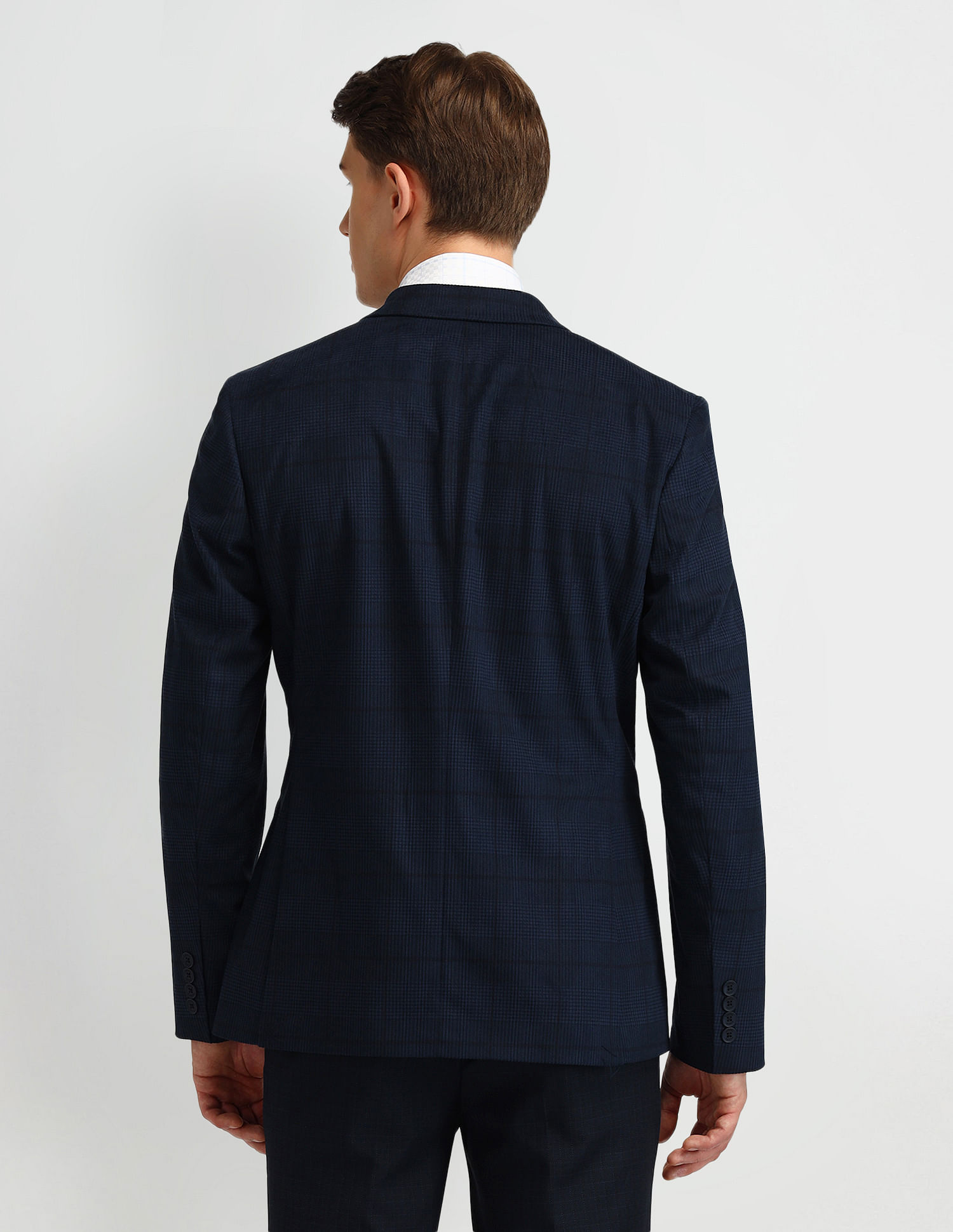 Arrow Corduroy Knit Slim Fit Blazer