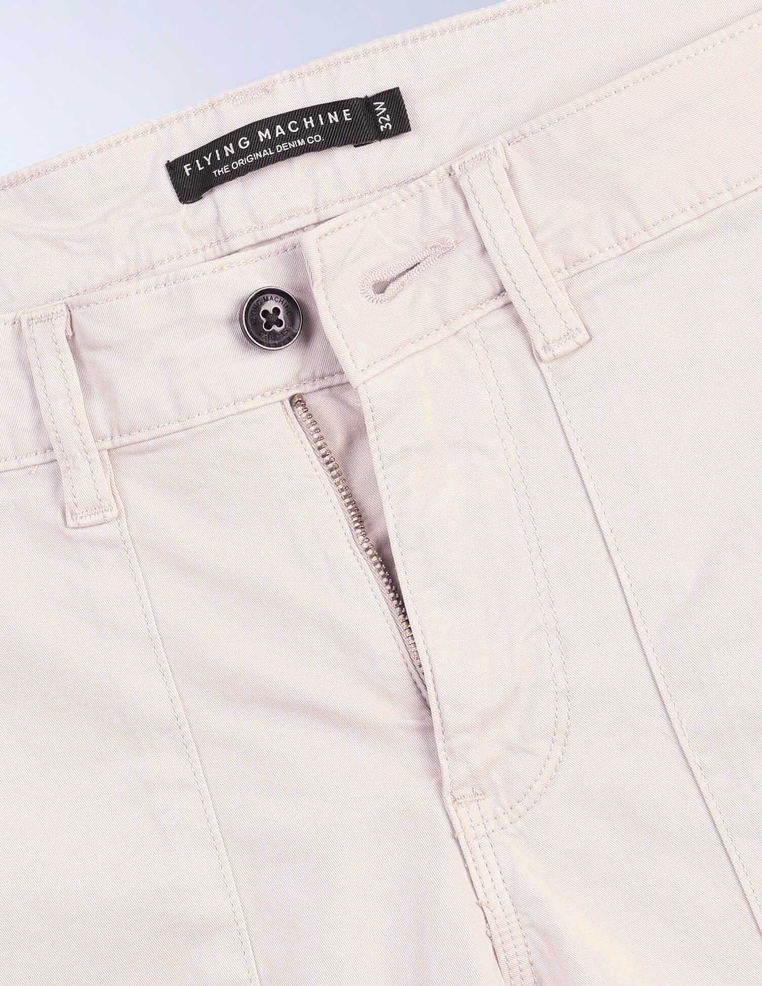 Flying Machine Relaxed Tapered Fit Twill Cargo