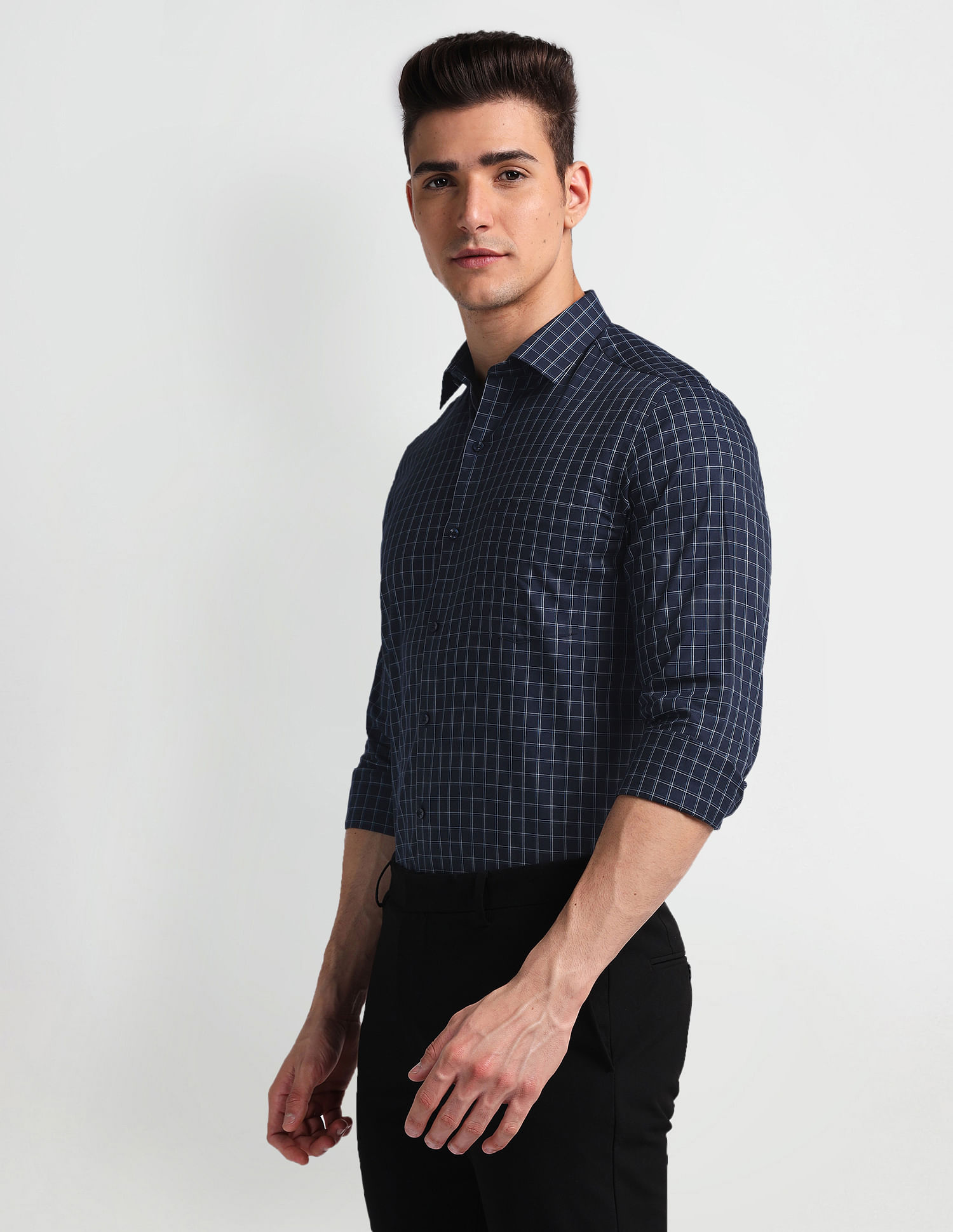 Arrow Classic Regular Fit Cotton Shirt