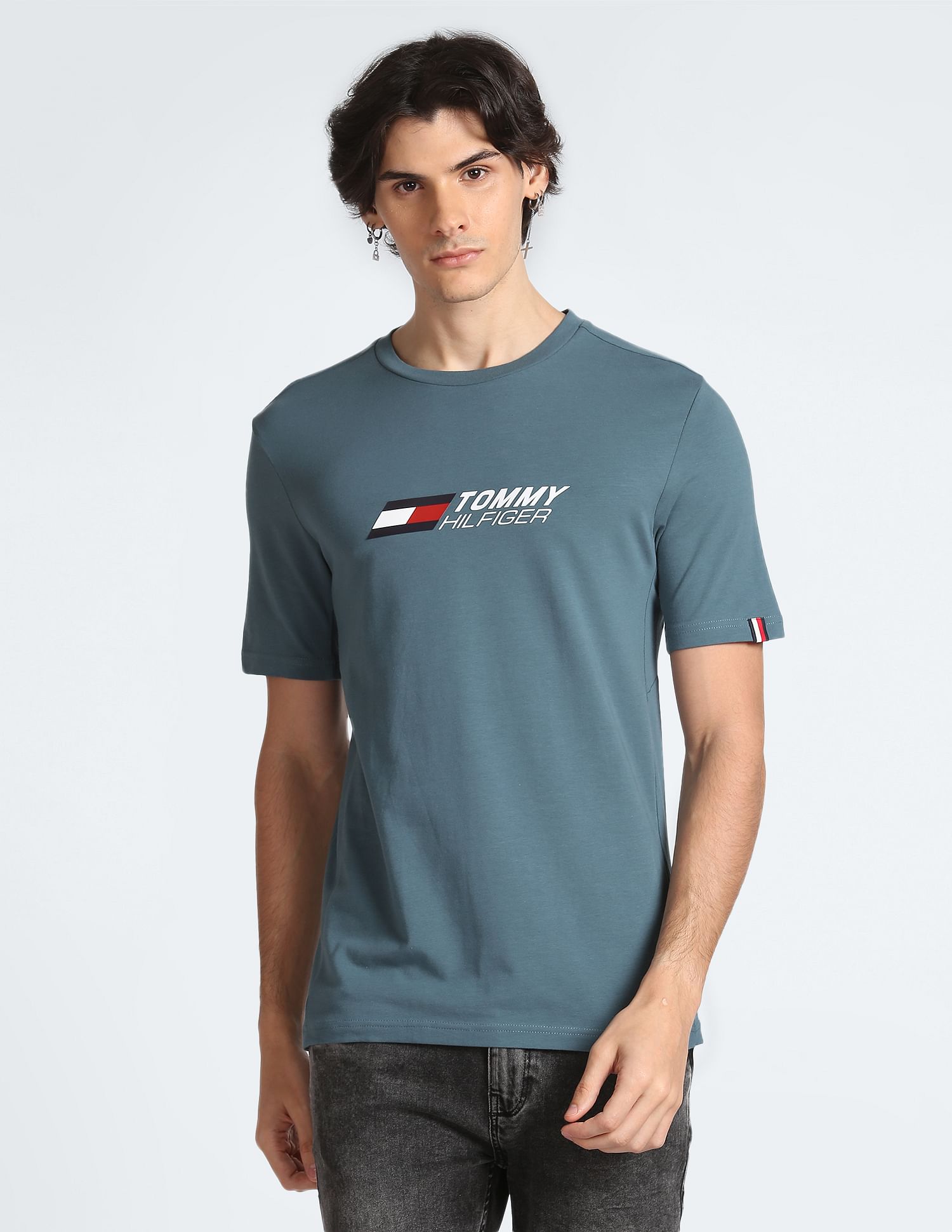 Tommy Hilfiger Organic Cotton Essentials Big Logo T-Shirt