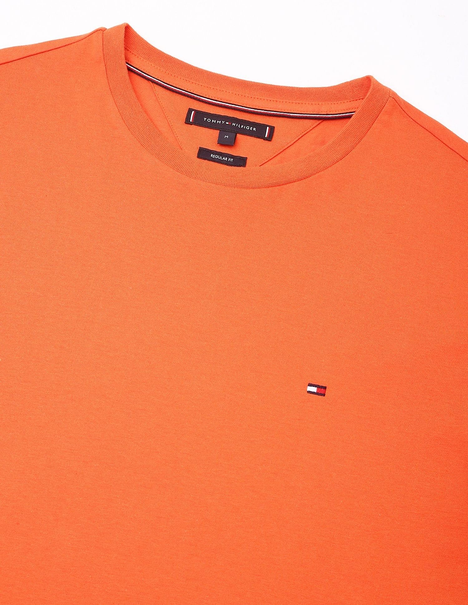 Tommy Hilfiger Solid Regular-Fit Cotton T-Shirt