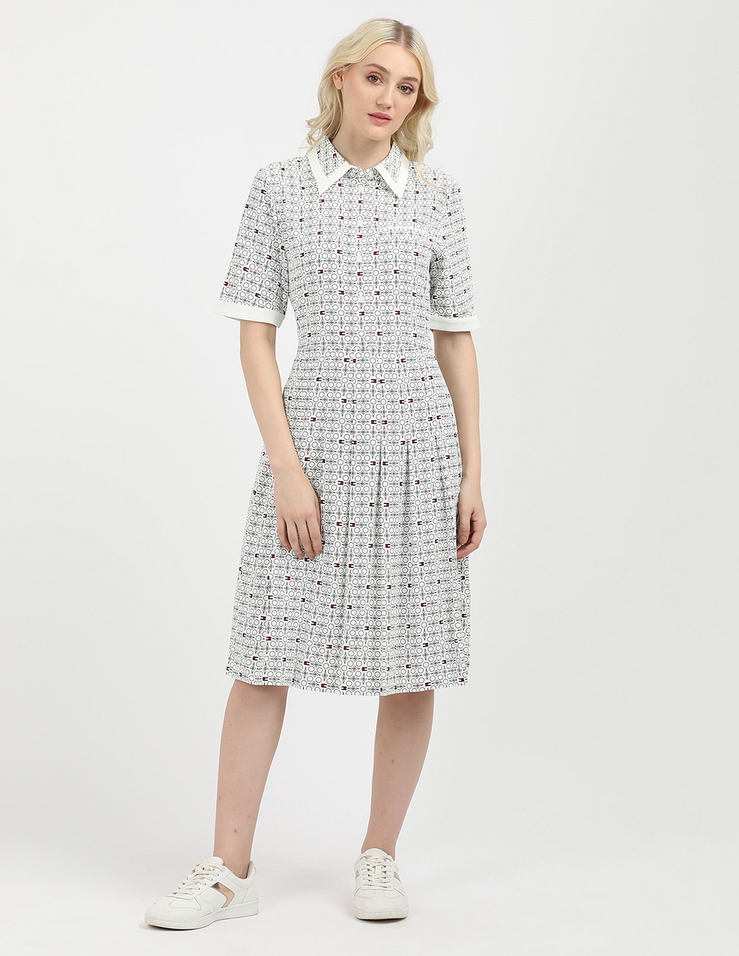 Tommy Hilfiger Geometric printed Flower Dress