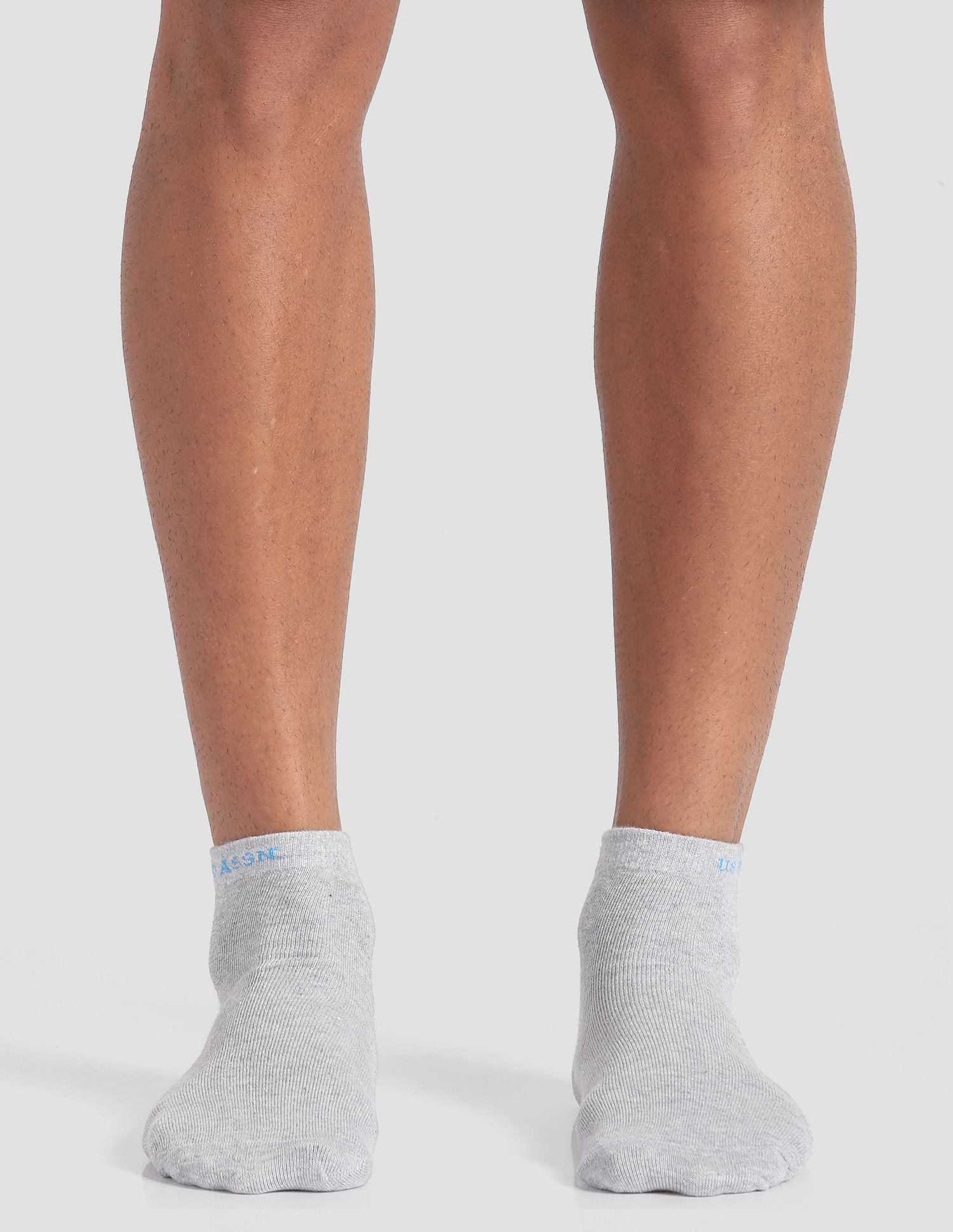 USPA Innerwear Ankle Length Stretch I646 Socks - Pack Of 3