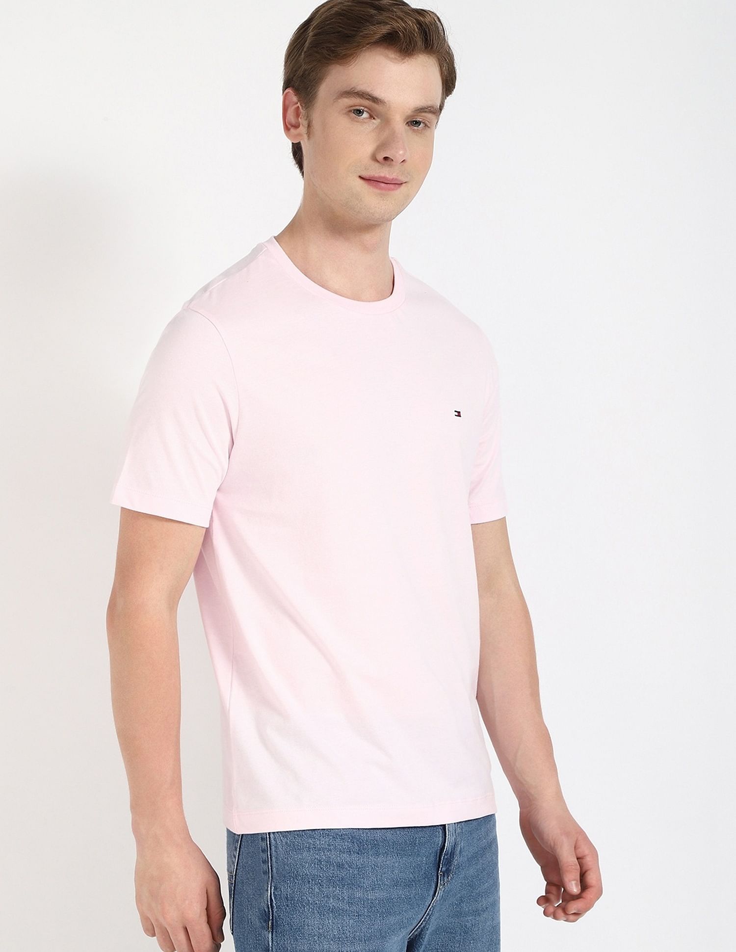 Tommy Hilfiger Solid Regular Fit T-shirt