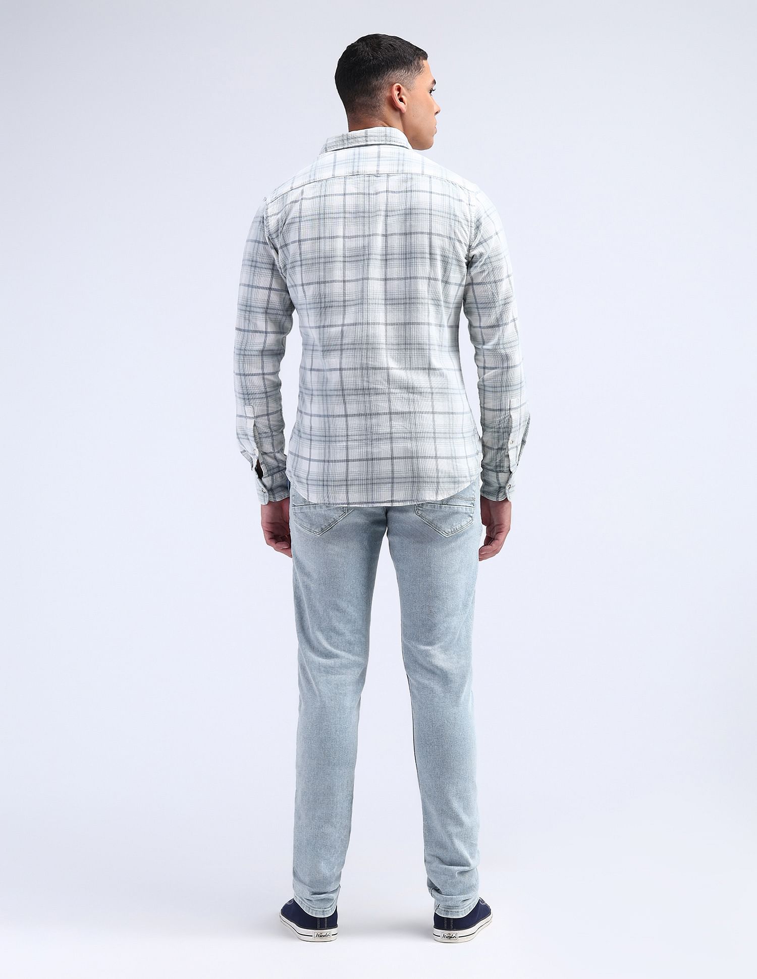Flying Machine Jackson Skinny Fit Mid Rise Jeans