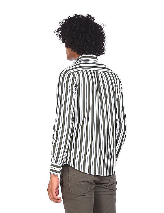 U.S. Polo Assn. Long Sleeve Striped Shirt