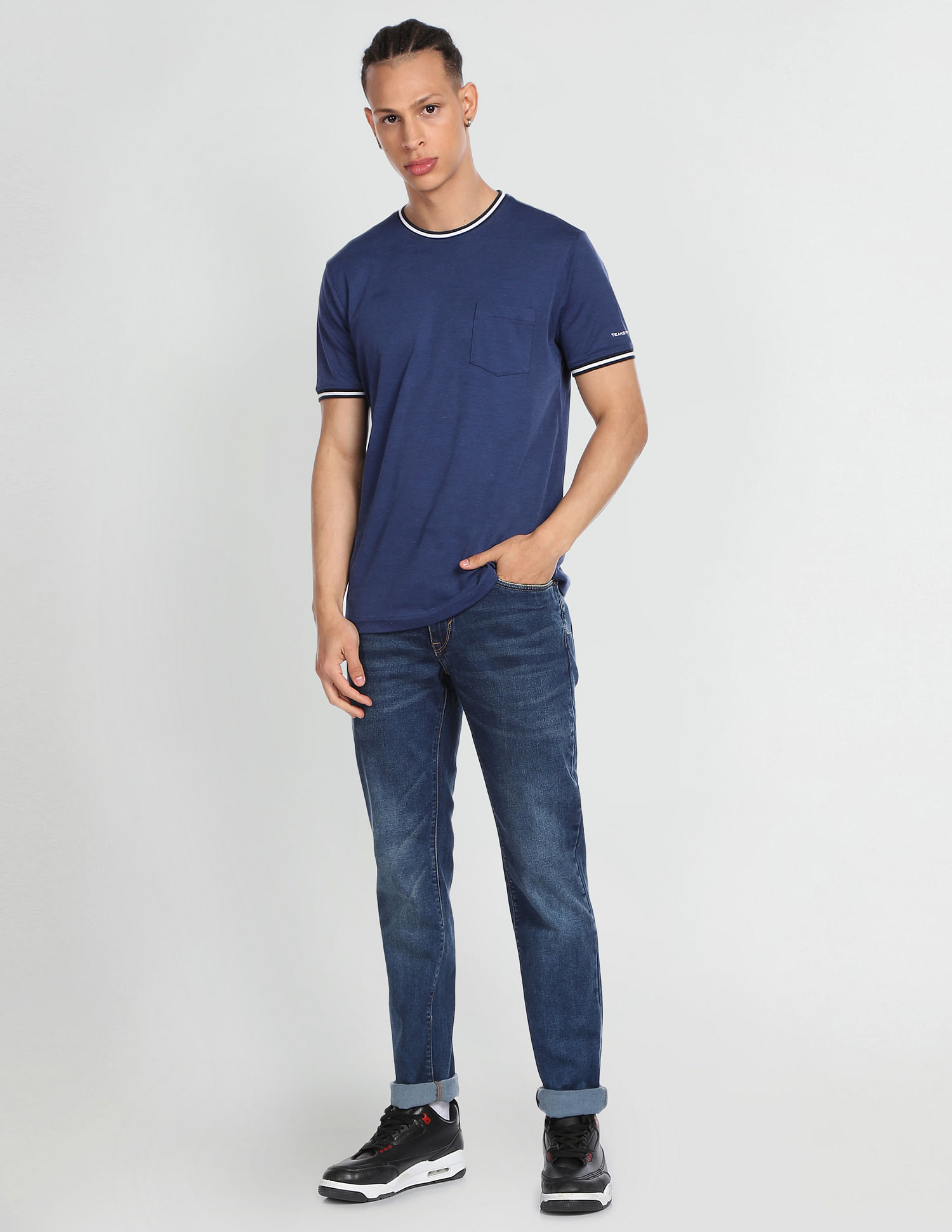 Flying Machine Freddie Slim Straight Fit Authentic Signature Jeans