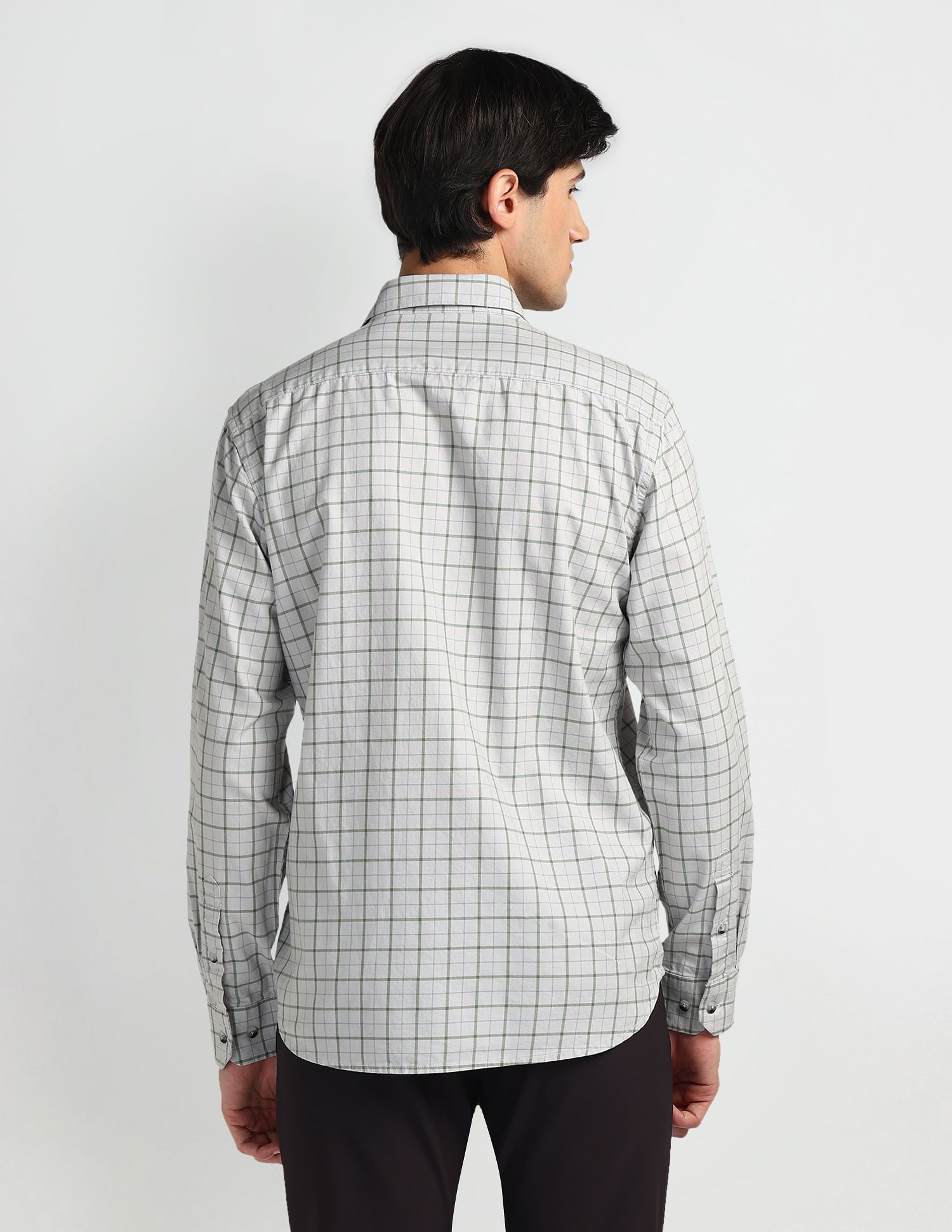 Arrow Sports Manhattan Slim Fit Cotton Shirt
