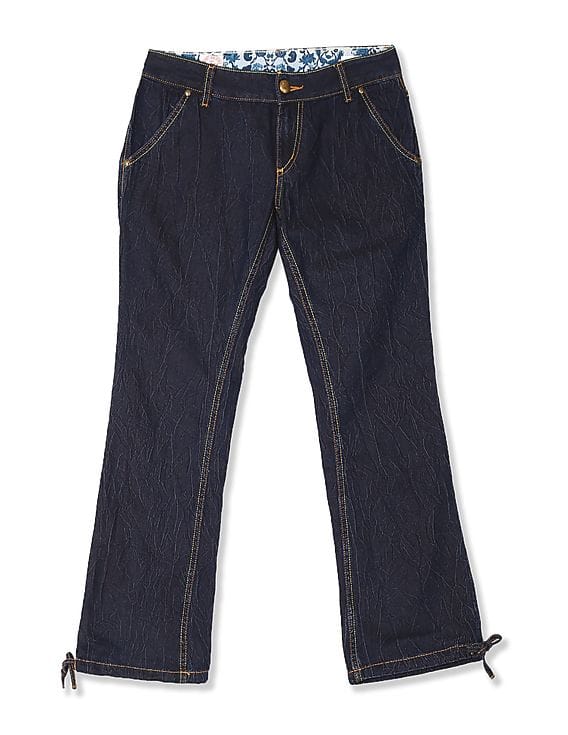Buy Flying Machine Women Rinsed Bootcut 