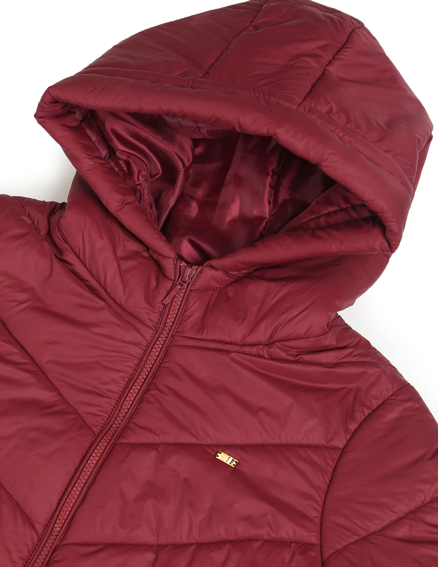 Buy U.S. Polo Assn. Women Hooded Puffer Jacket - NNNOW.com