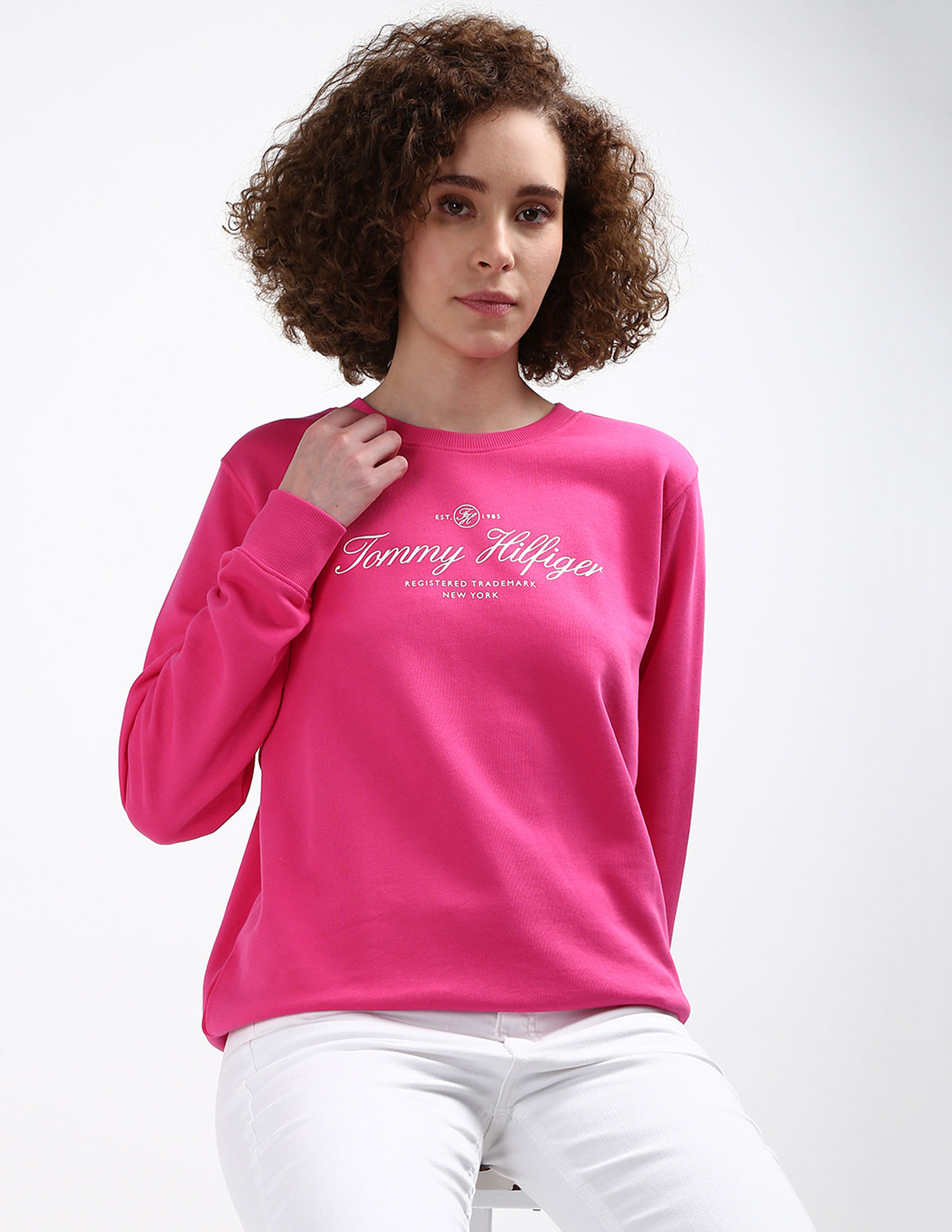 Tommy Hilfiger Script Cotton Sweatshirt